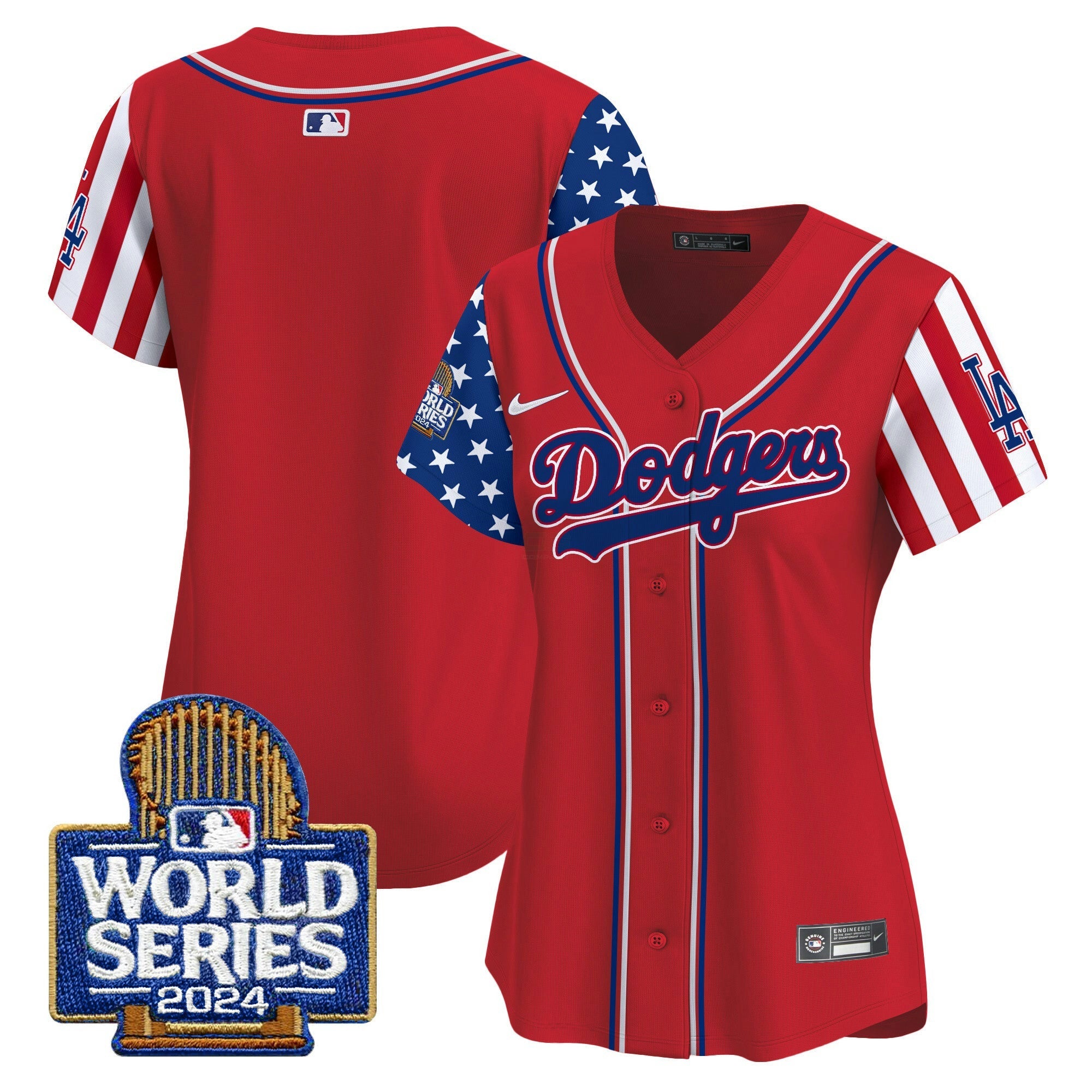 Camisa MLB Women’s American Style 2024 World Series Vapor Premier Limited Jersey
