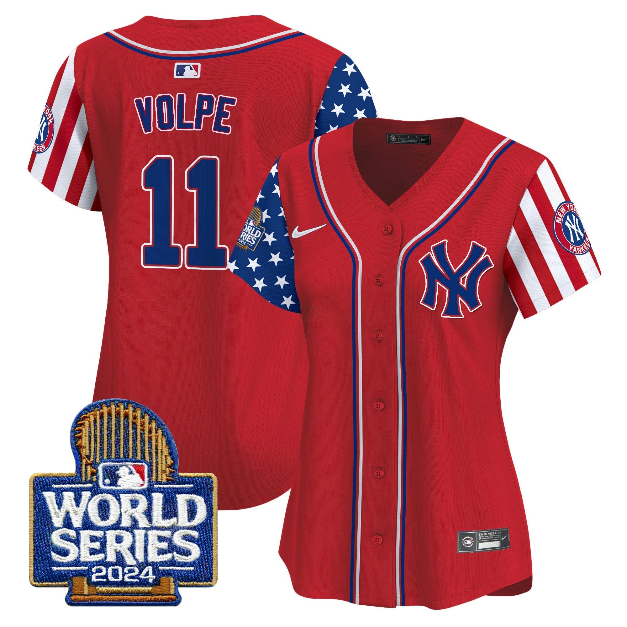 Camisa MLB Women’s American Style 2024 World Series Vapor Premier Limited Jersey