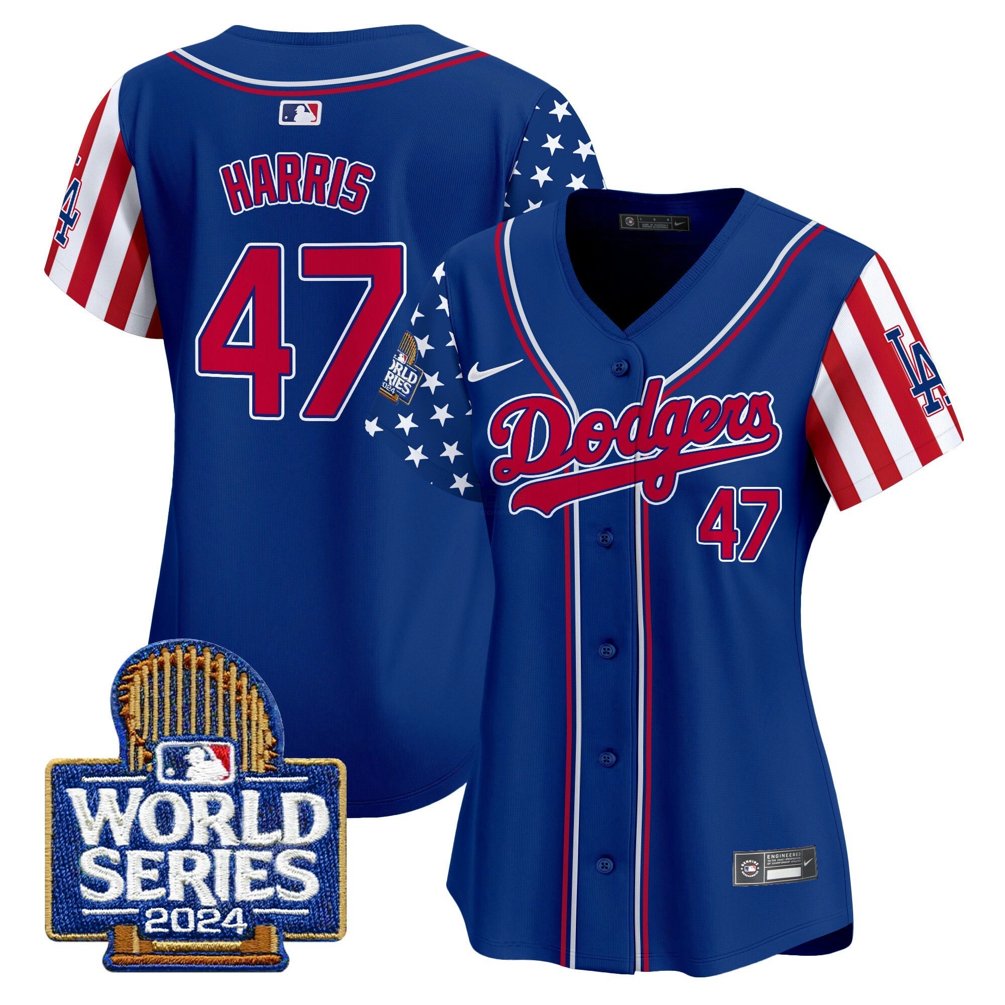 Camisa MLB Women’s American Style 2024 World Series Vapor Premier Limited Jersey