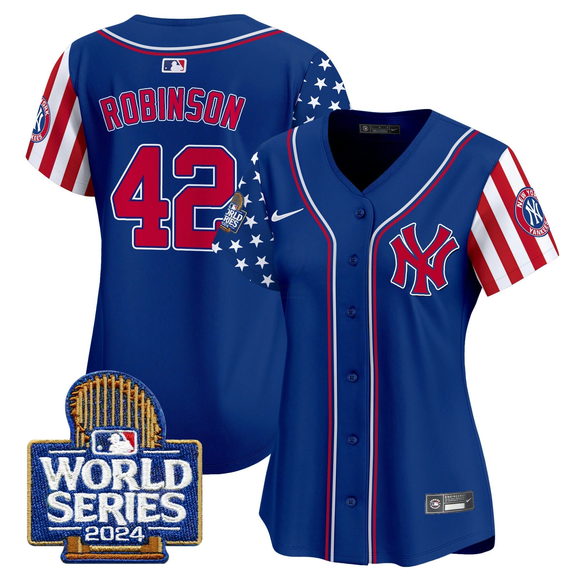 Camisa MLB Women’s American Style 2024 World Series Vapor Premier Limited Jersey