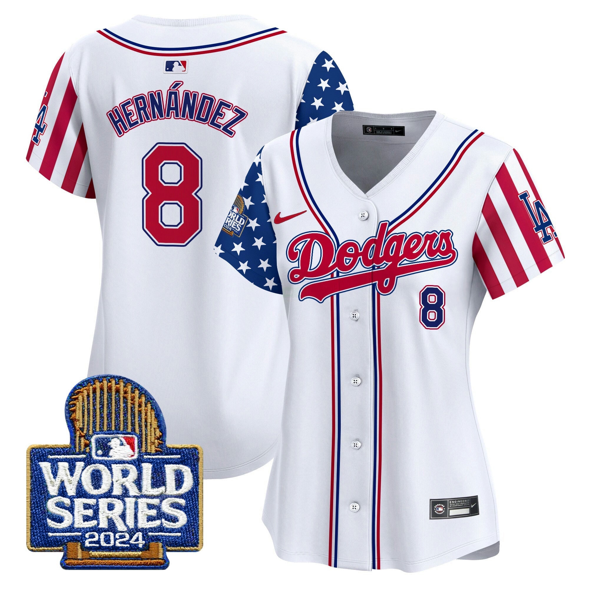 Camisa MLB Women’s American Style 2024 World Series Vapor Premier Limited Jersey