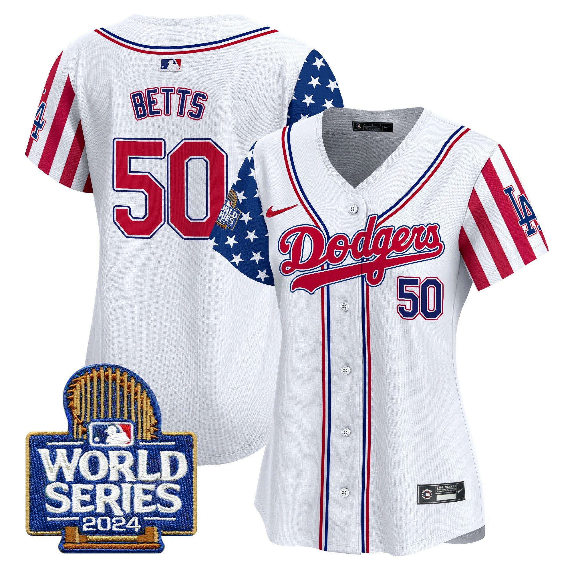 Camisa MLB Women’s American Style 2024 World Series Vapor Premier Limited Jersey