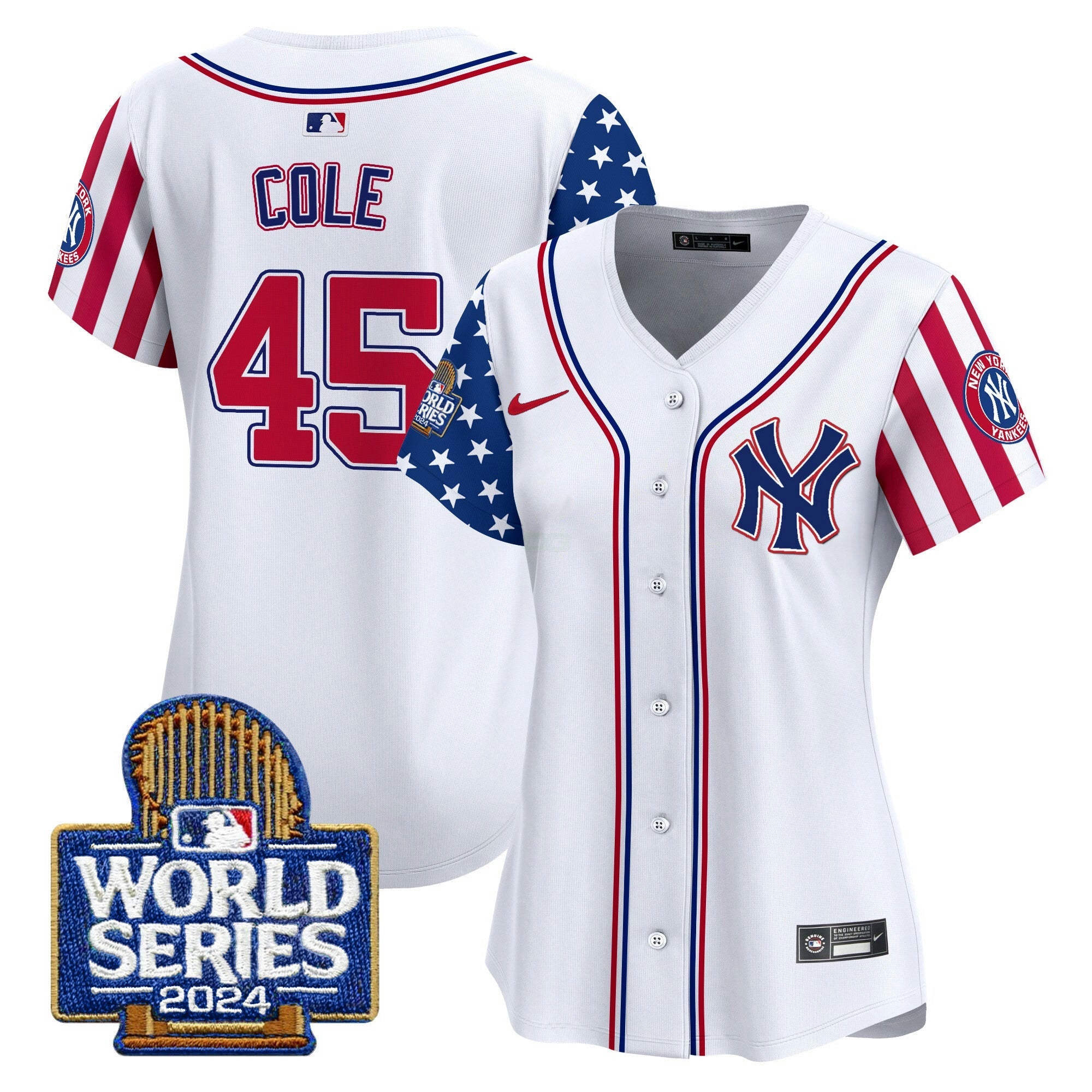 Camisa MLB Women’s American Style 2024 World Series Vapor Premier Limited Jersey