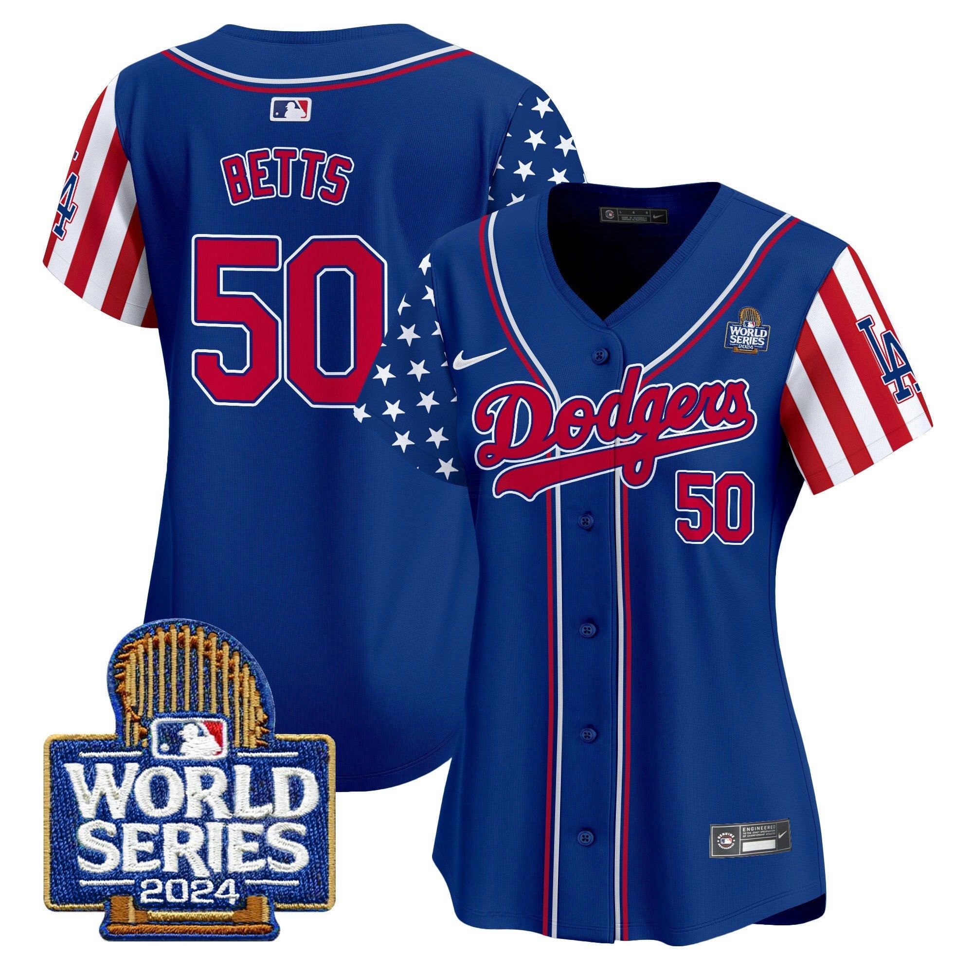 Camisa MLB Women’s American Style 2024 World Series Vapor Premier Limited Jersey V2
