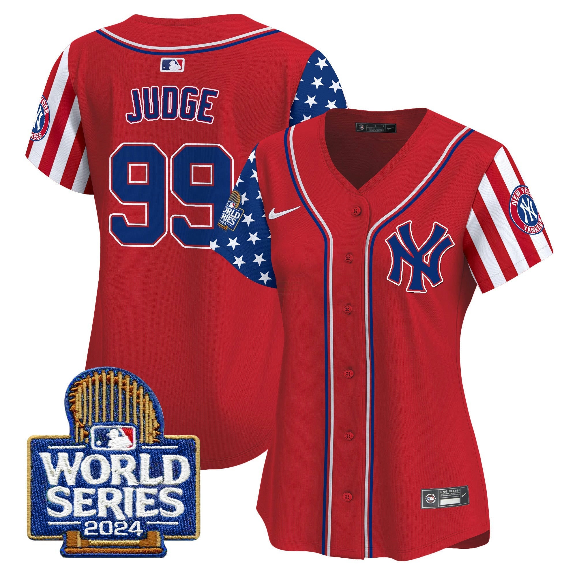 Camisa MLB Women’s American Style 2024 World Series Vapor Premier Limited Jersey