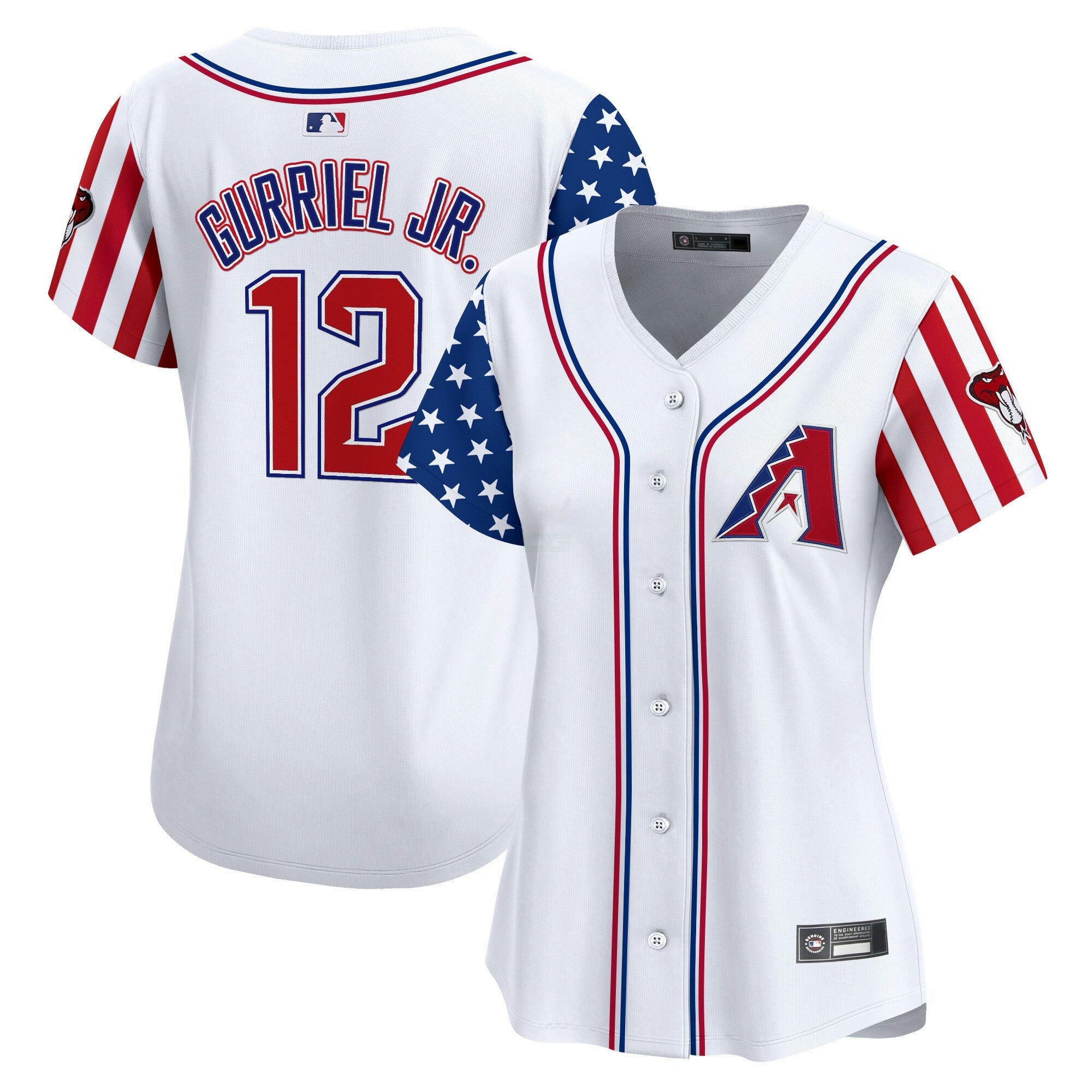 Camisa MLB Women’s Arizona 2025 Independence Day Vapor Premier Limited Jersey