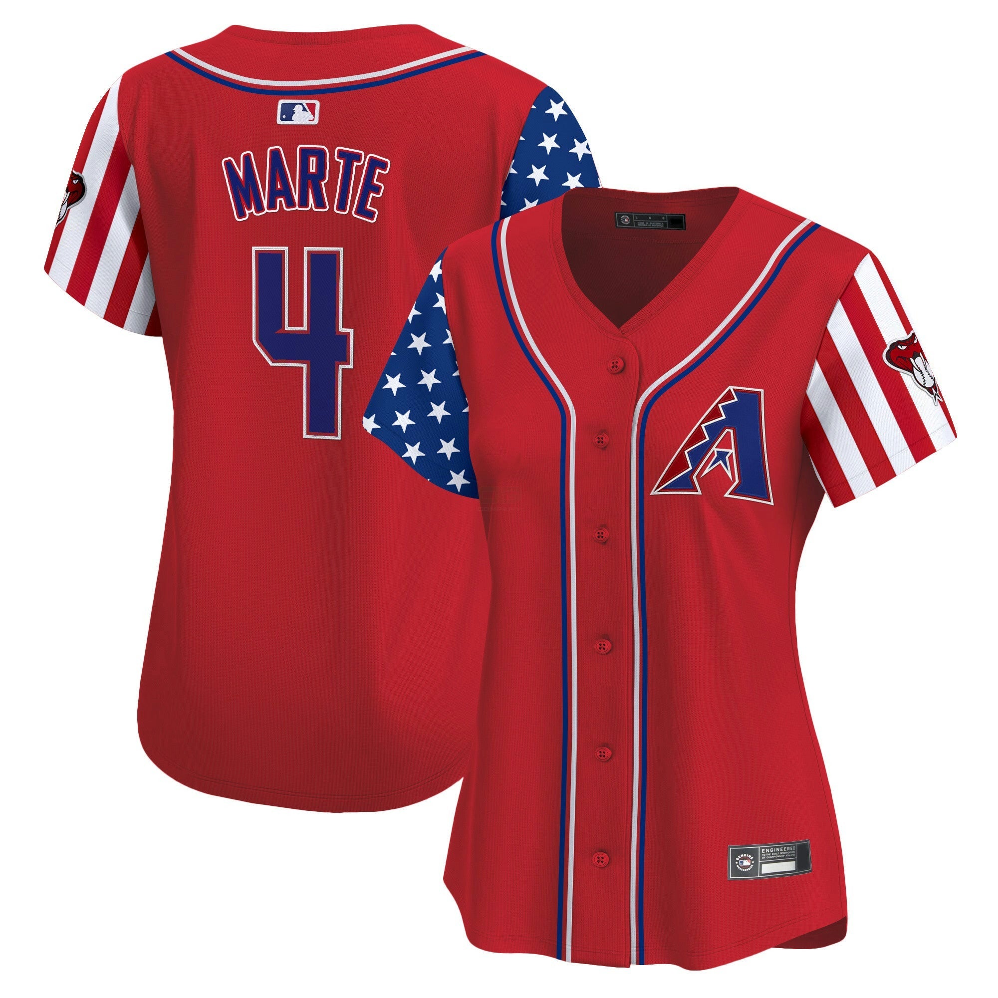 Camisa MLB Women’s Arizona 2025 Independence Day Vapor Premier Limited Jersey