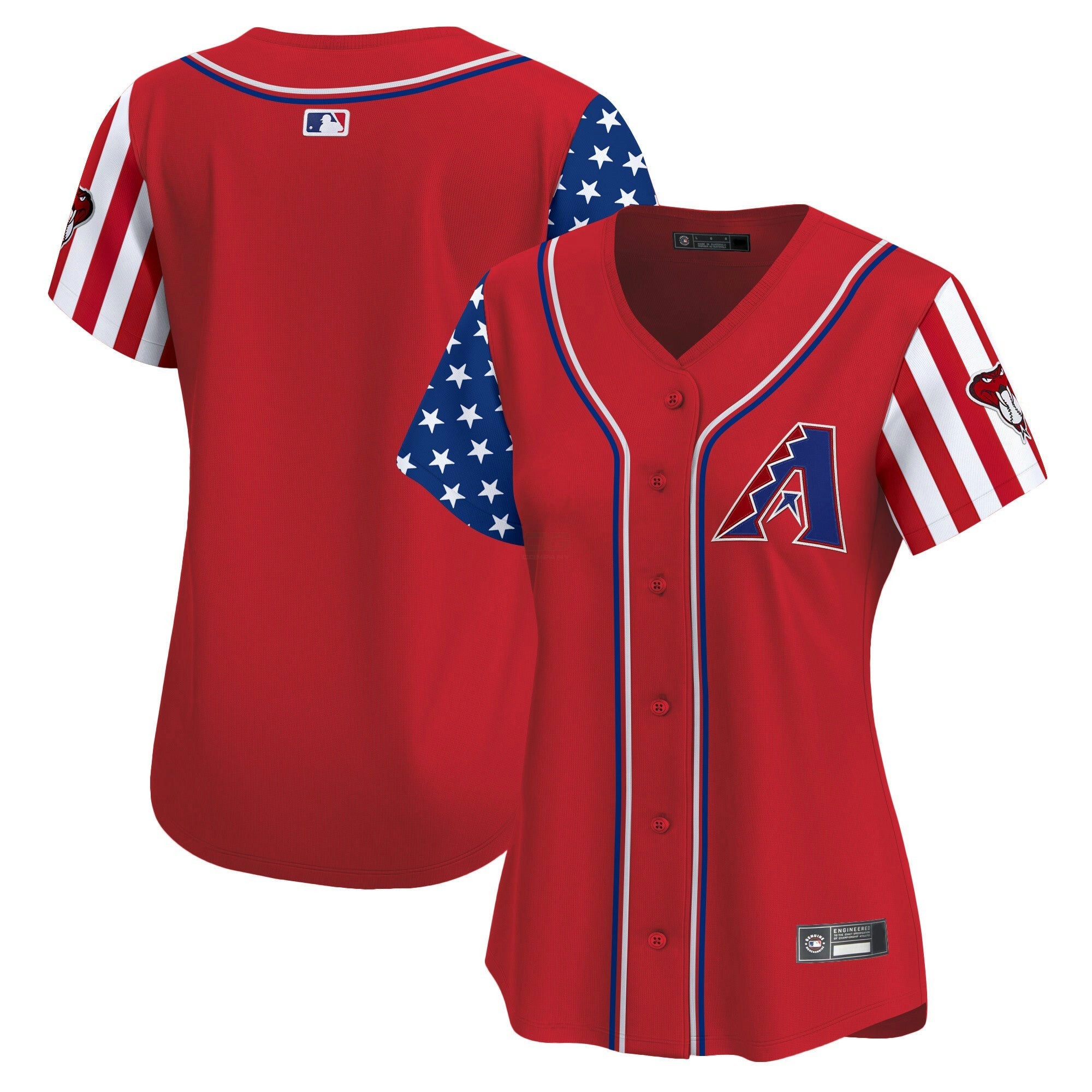 Camisa MLB Women’s Arizona 2025 Independence Day Vapor Premier Limited Jersey