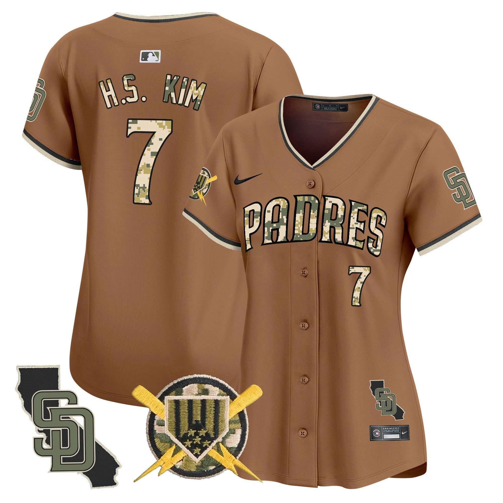 Camisa MLB Women’s Armed Forces Day Vapor Premier Limited Jersey