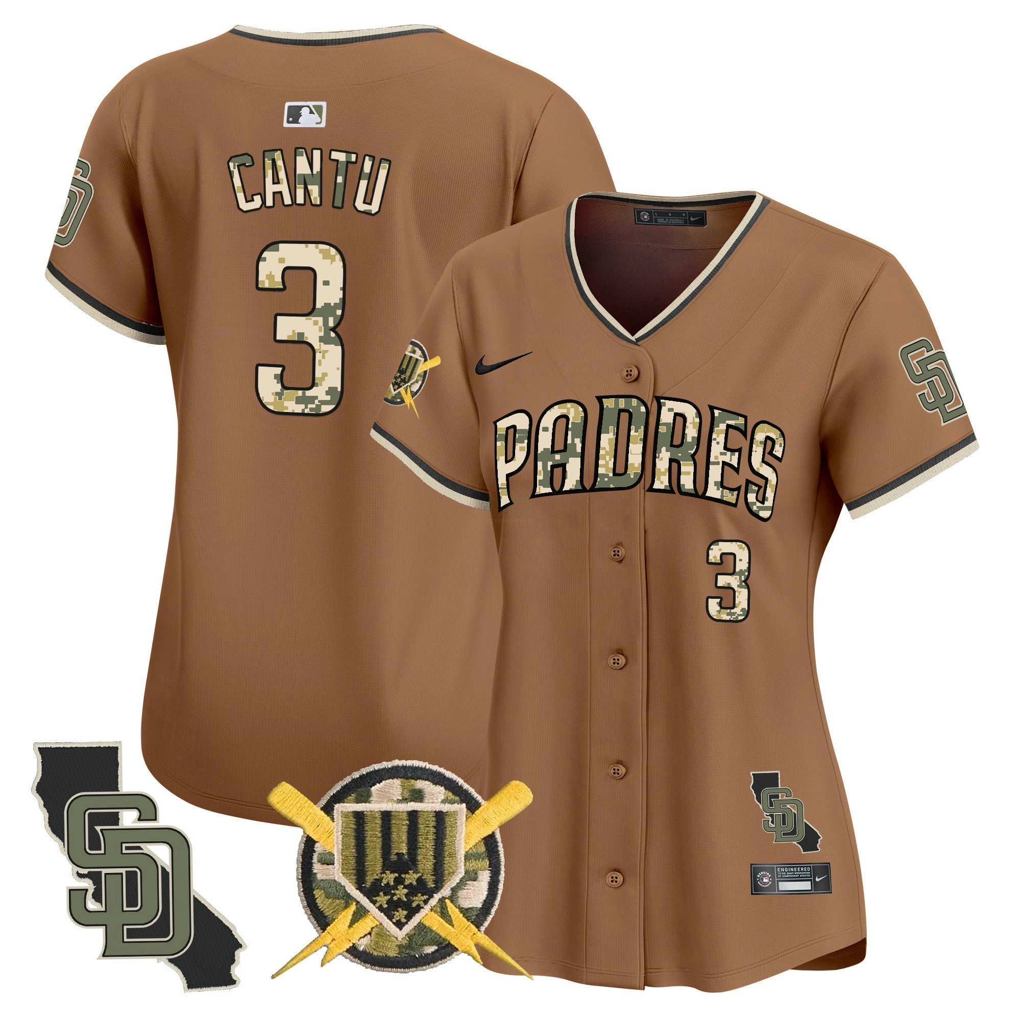 Camisa MLB Women’s Armed Forces Day Vapor Premier Limited Jersey