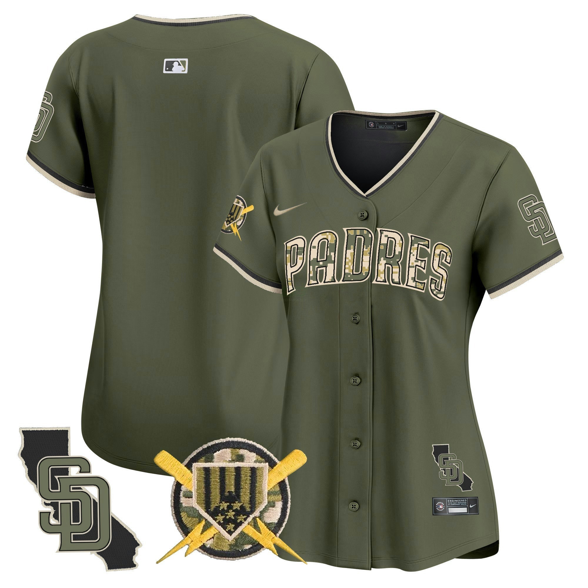 Camisa MLB Women’s Armed Forces Day Vapor Premier Limited Jersey