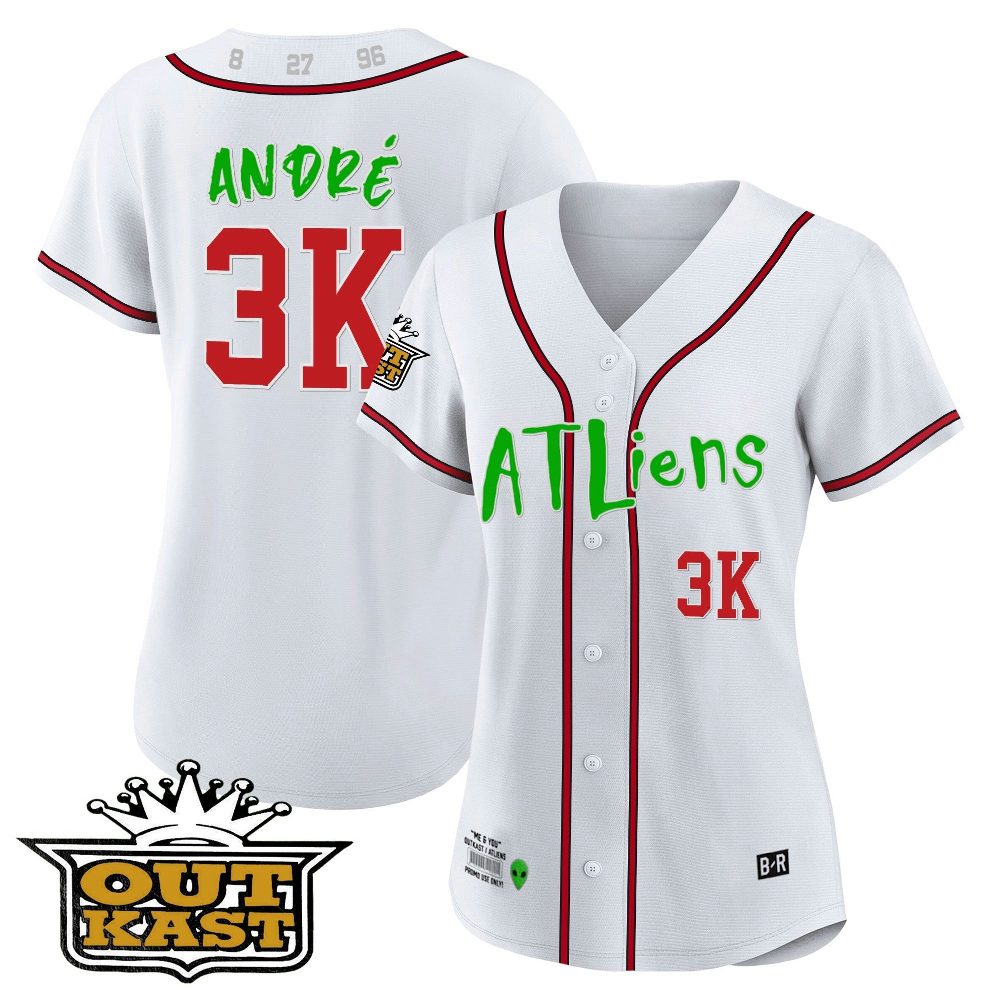 Camisa MLB Women’s Atlanta Atliens Jersey