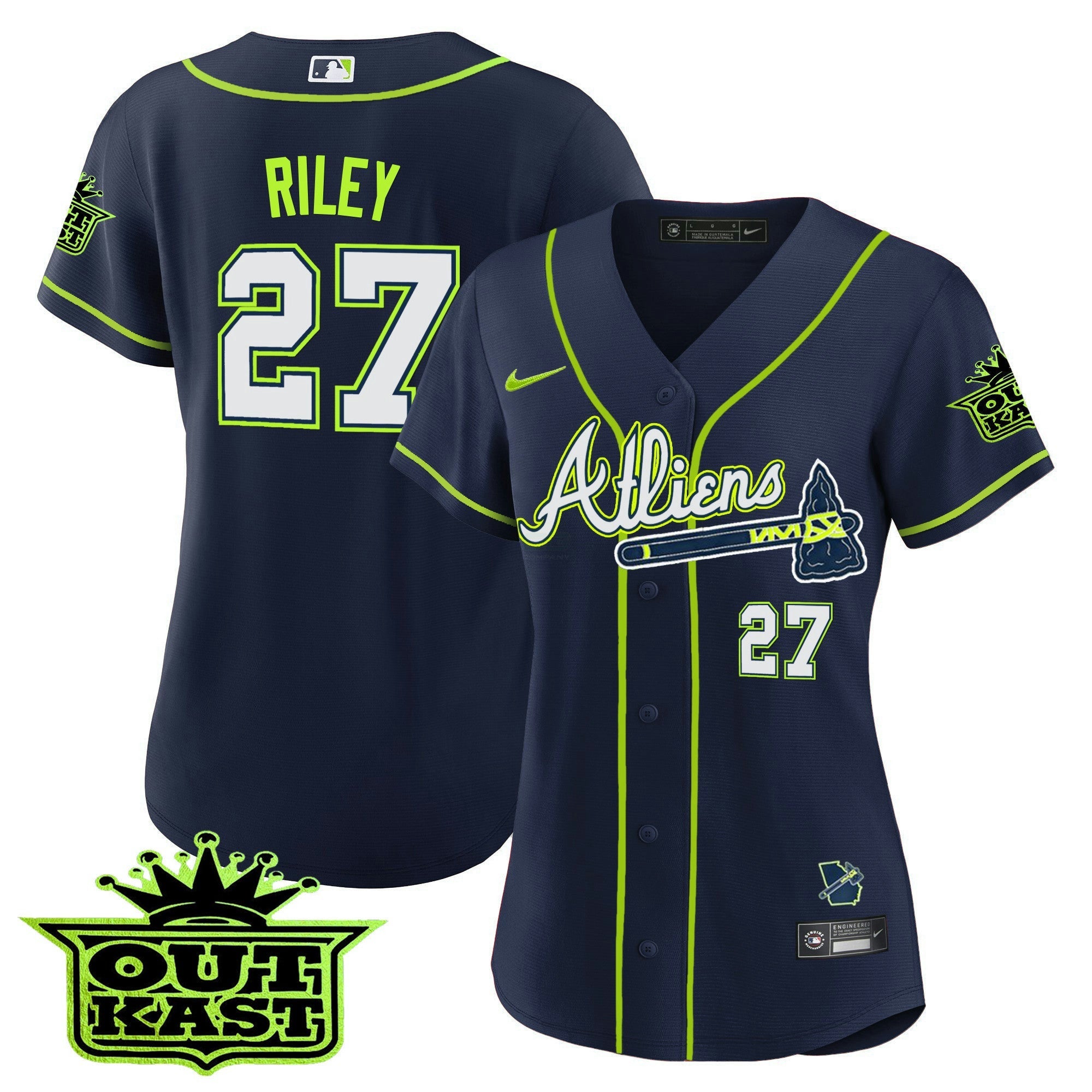 Camisa MLB Women’s Atlanta Atliens Jersey V2