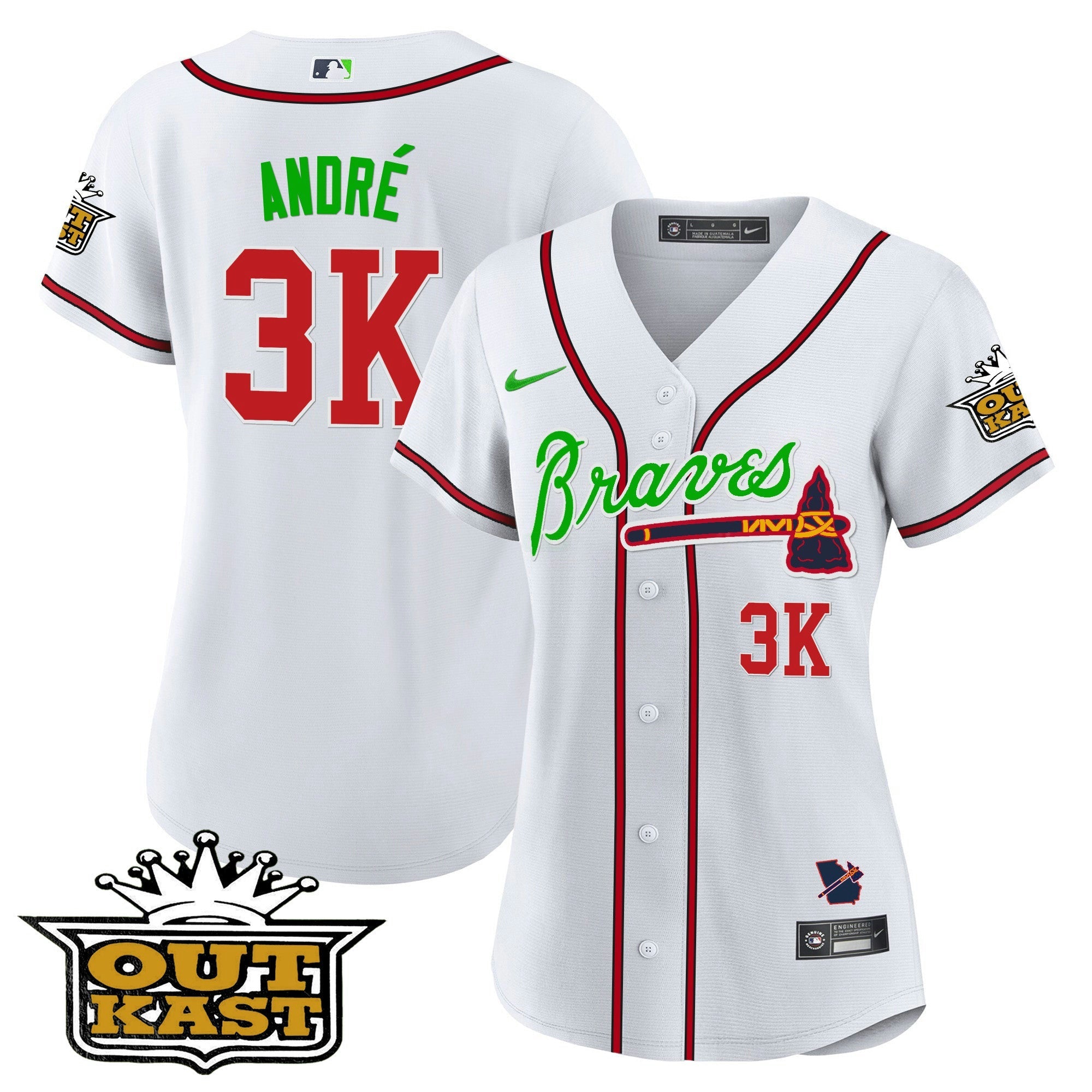 Camisa MLB Women’s Atlanta Outkast Jersey V2