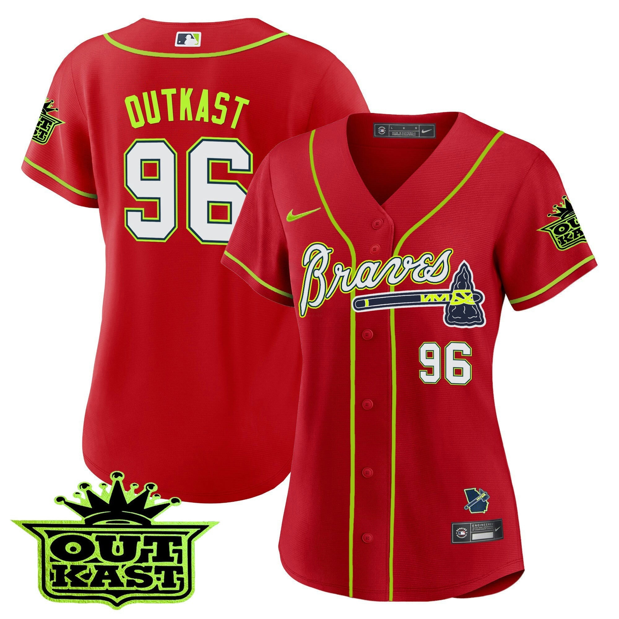 Camisa MLB Women’s Atlanta Outkast Jersey V2
