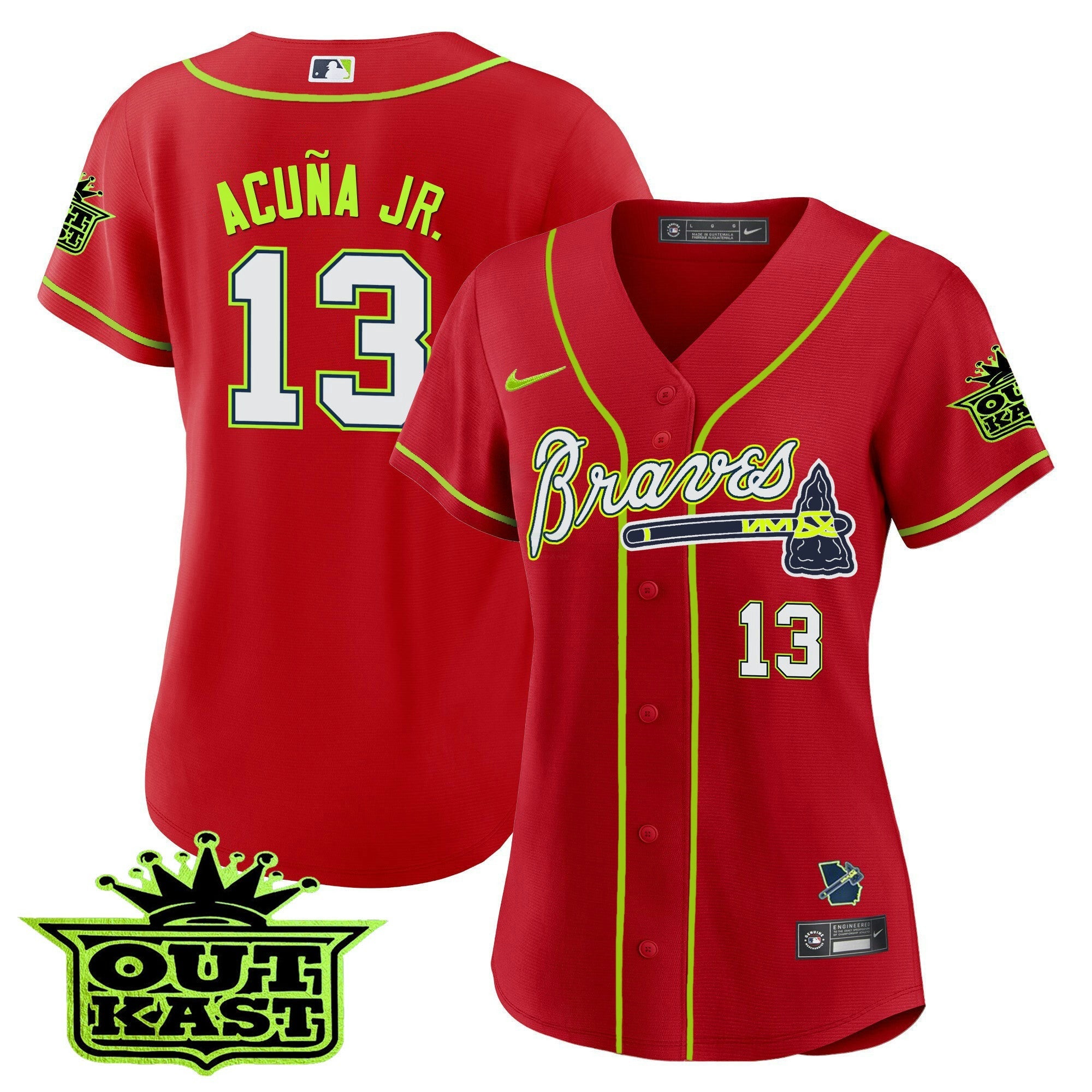 Camisa MLB Women’s Atlanta Outkast Jersey V2