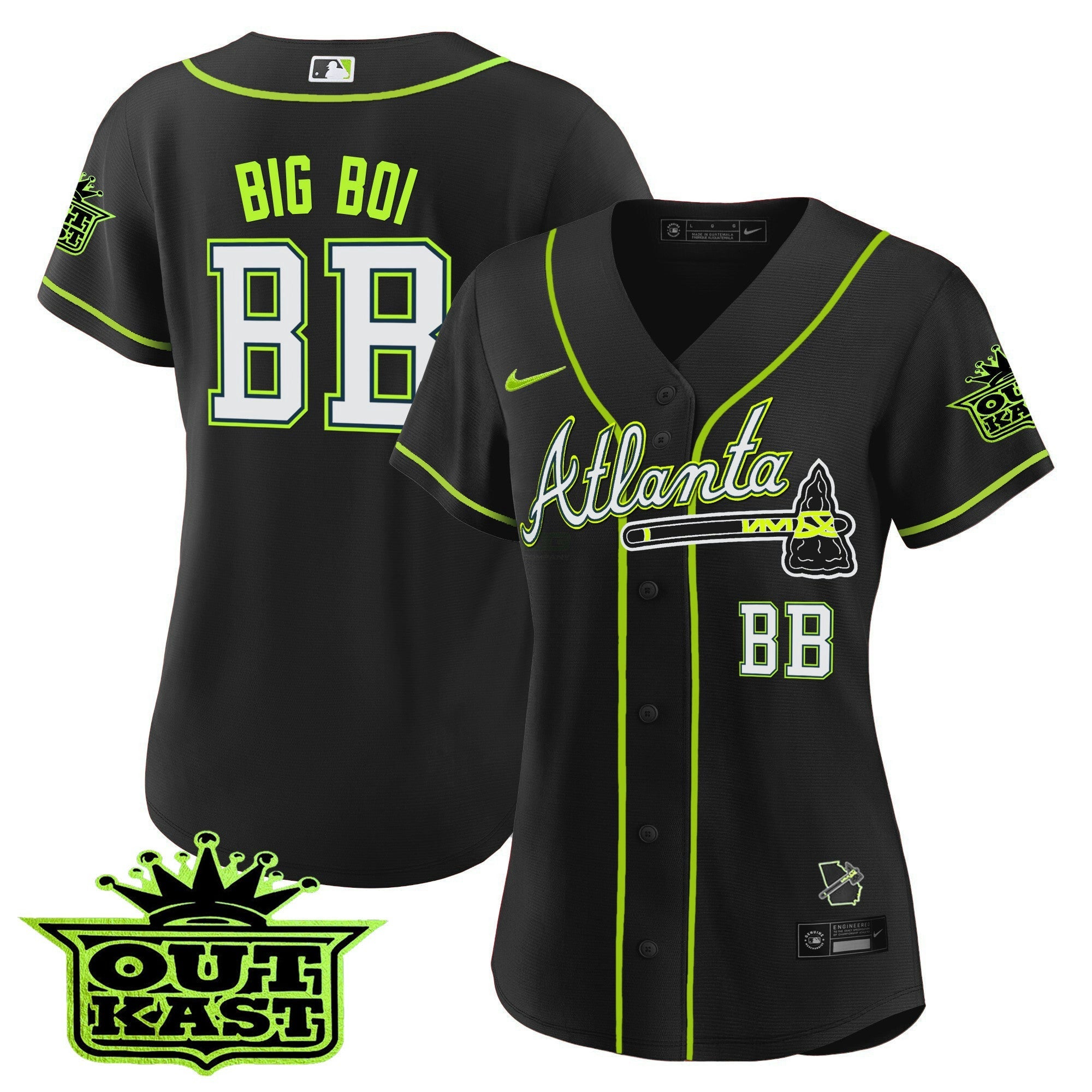 Camisa MLB Women’s Atlanta Outkast Jersey V3