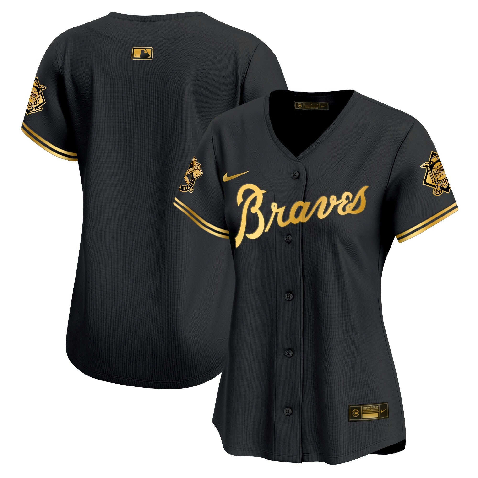 Camisa MLB Women’s Atlanta Peaches n’ Creme Vapor Premier Limited Jersey