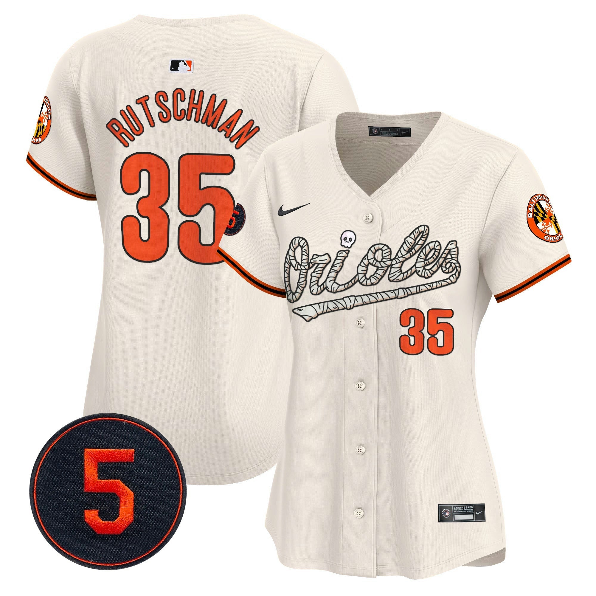 Camisa MLB Women’s Baltimore Halloween Vapor Premier Limited Jersey
