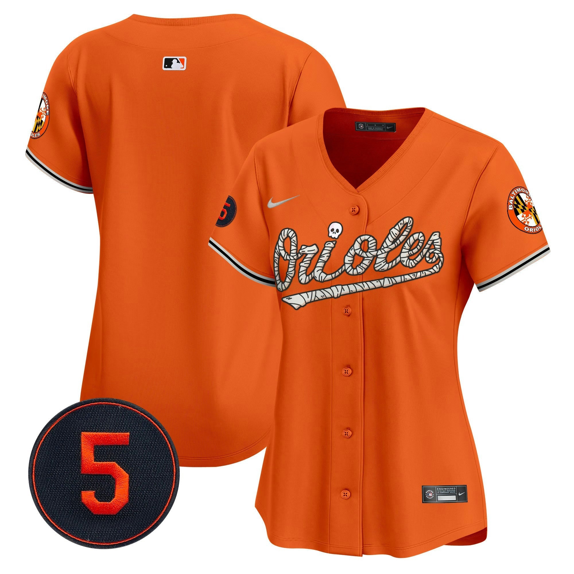 Camisa MLB Women’s Baltimore Halloween Vapor Premier Limited Jersey