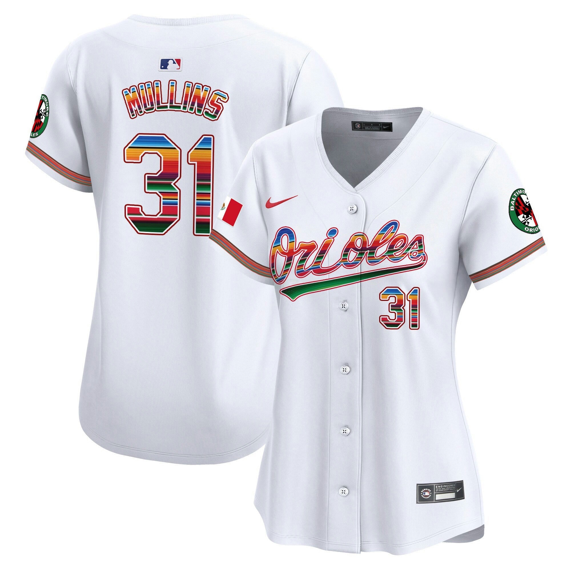 Camisa MLB Women’s Baltimore Mexico Vapor Premier Limited Jersey