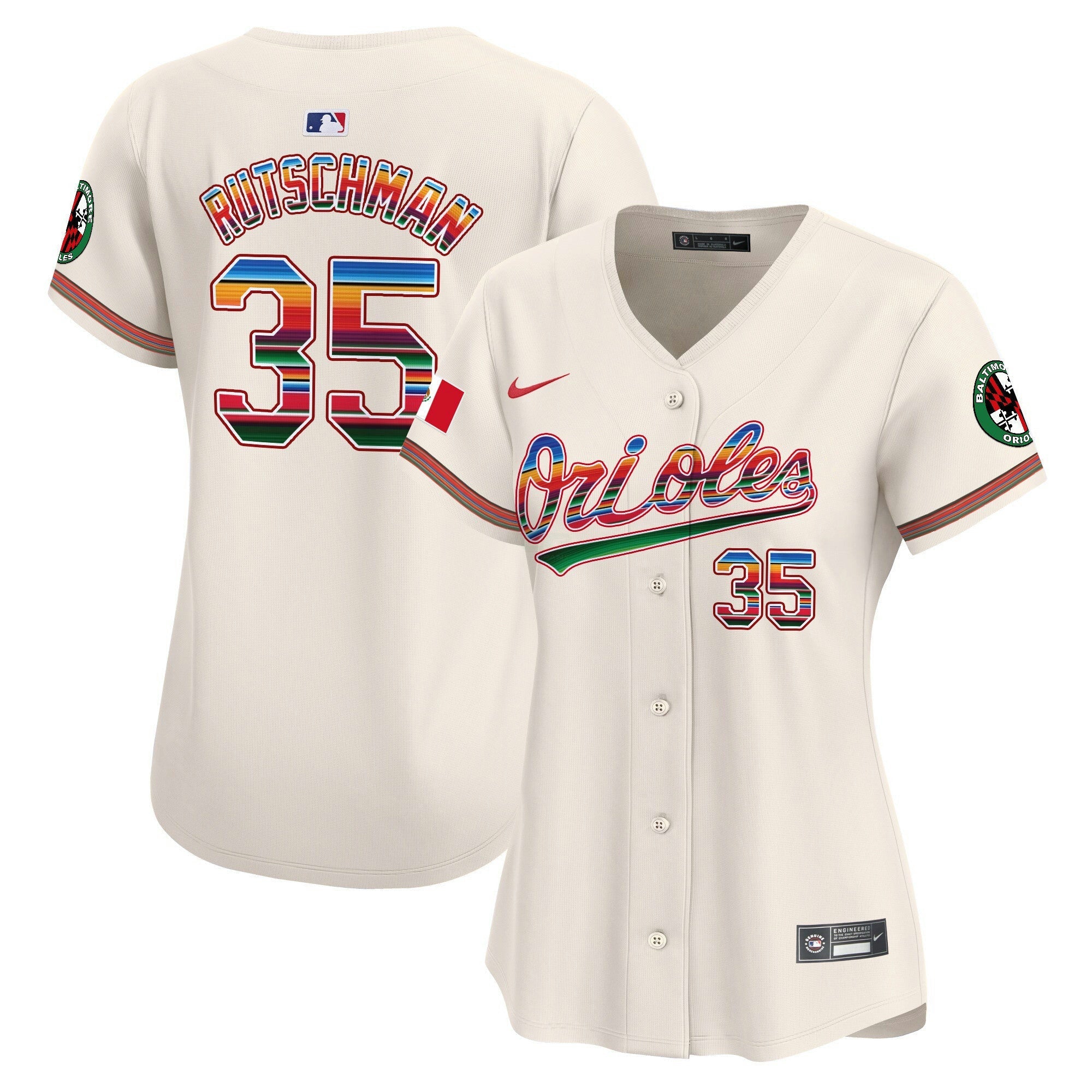 Camisa MLB Women’s Baltimore Mexico Vapor Premier Limited Jersey
