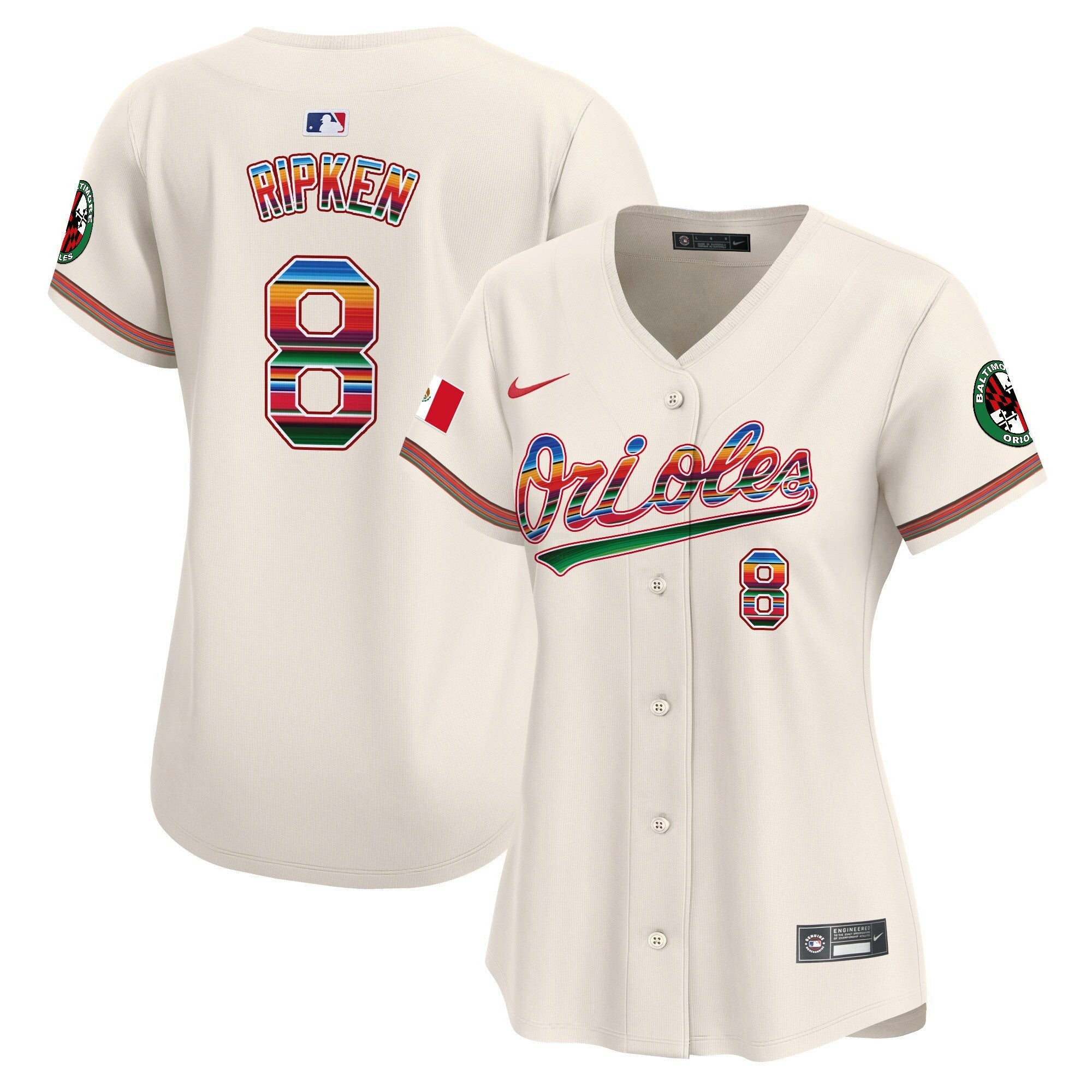 Camisa MLB Women’s Baltimore Mexico Vapor Premier Limited Jersey