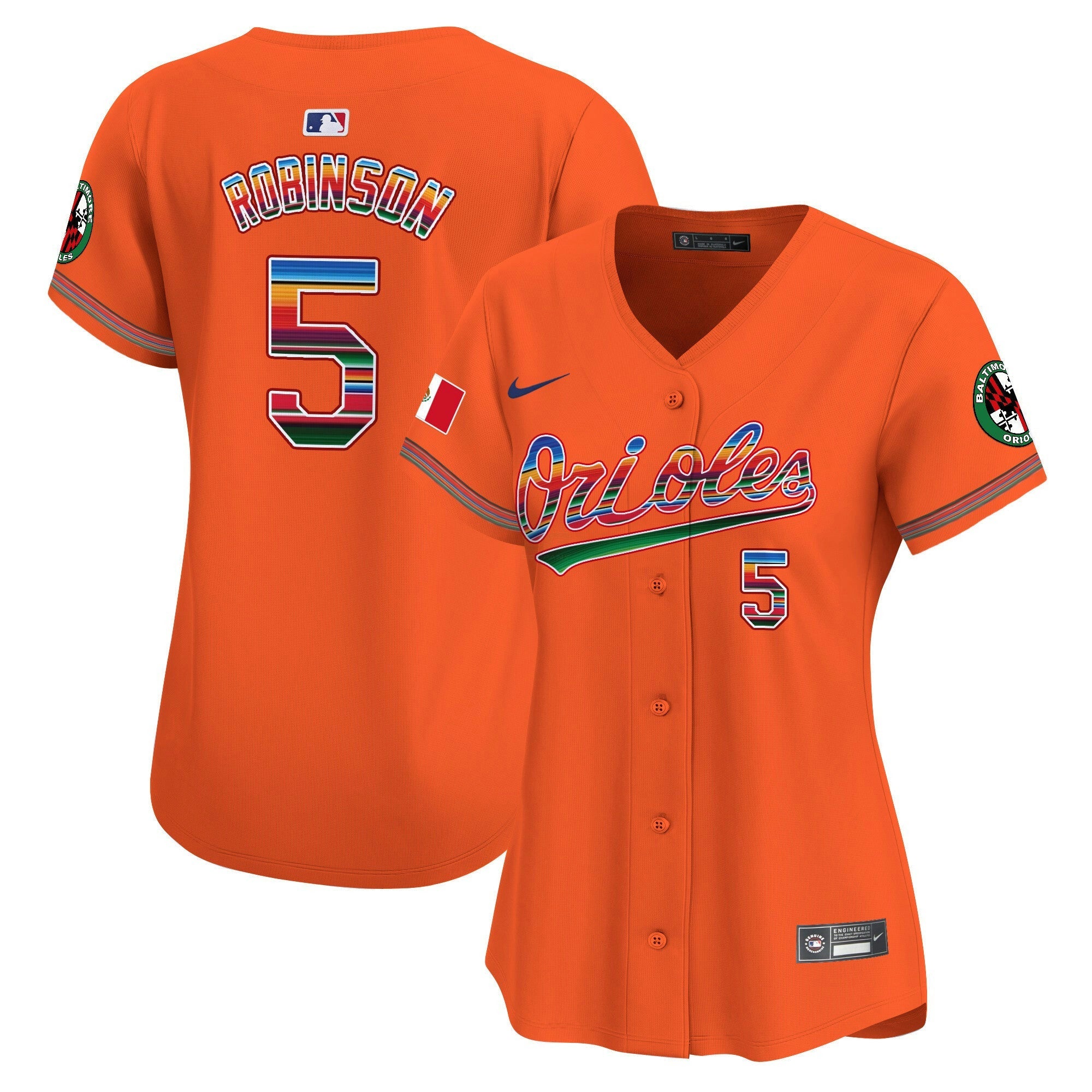 Camisa MLB Women’s Baltimore Mexico Vapor Premier Limited Jersey