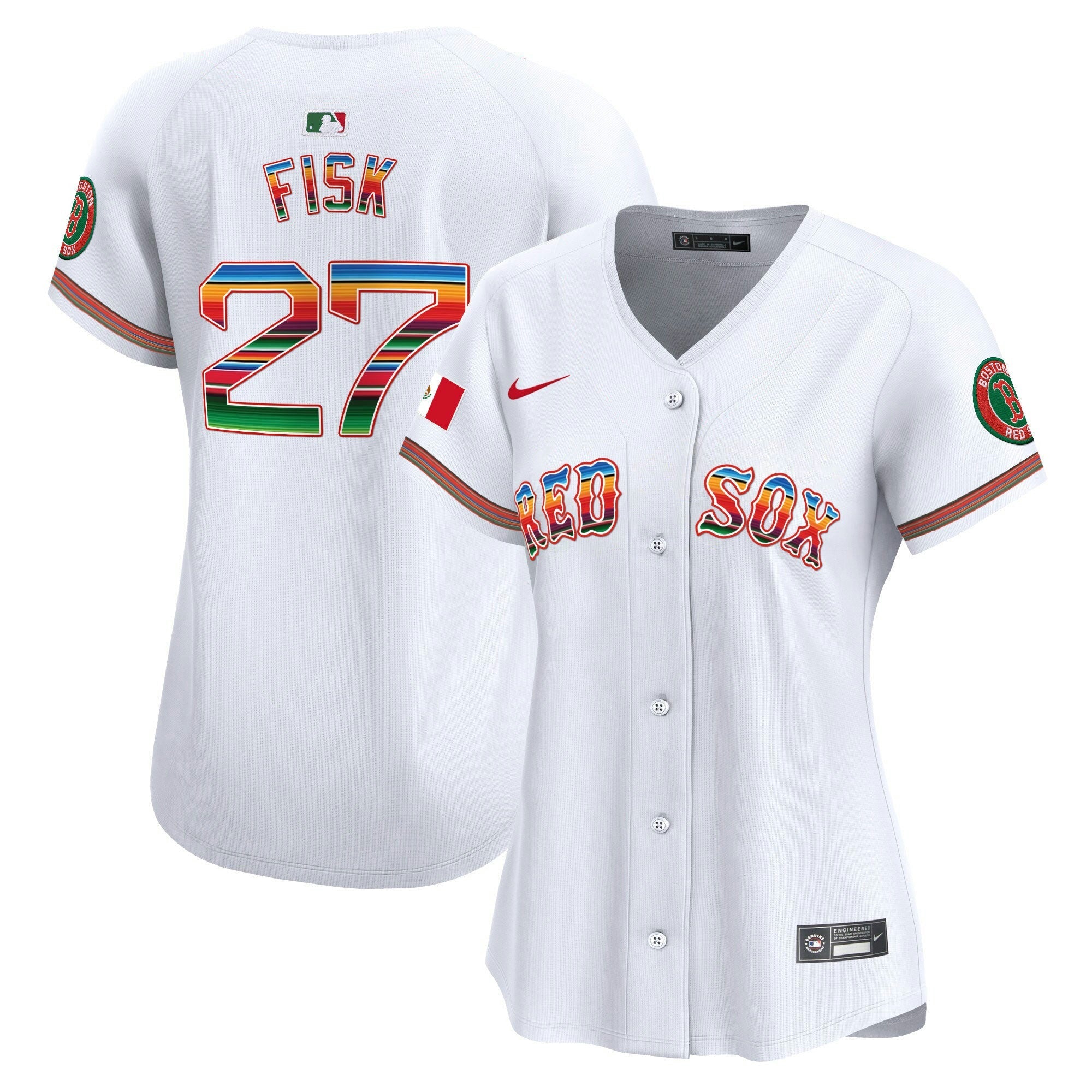 Camisa MLB Women’s Boston Mexico Vapor Premier Limited Jersey