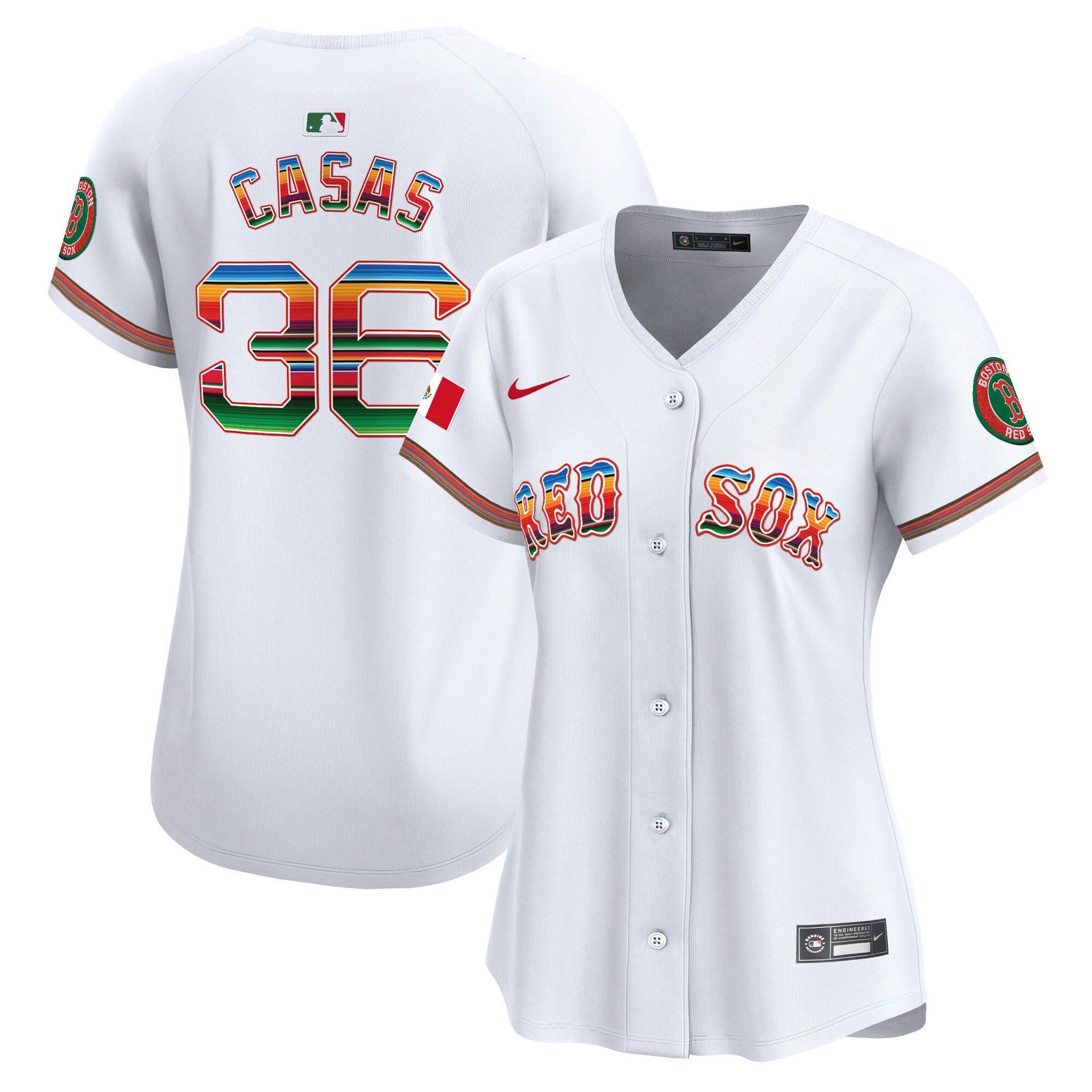 Camisa MLB Women’s Boston Mexico Vapor Premier Limited Jersey