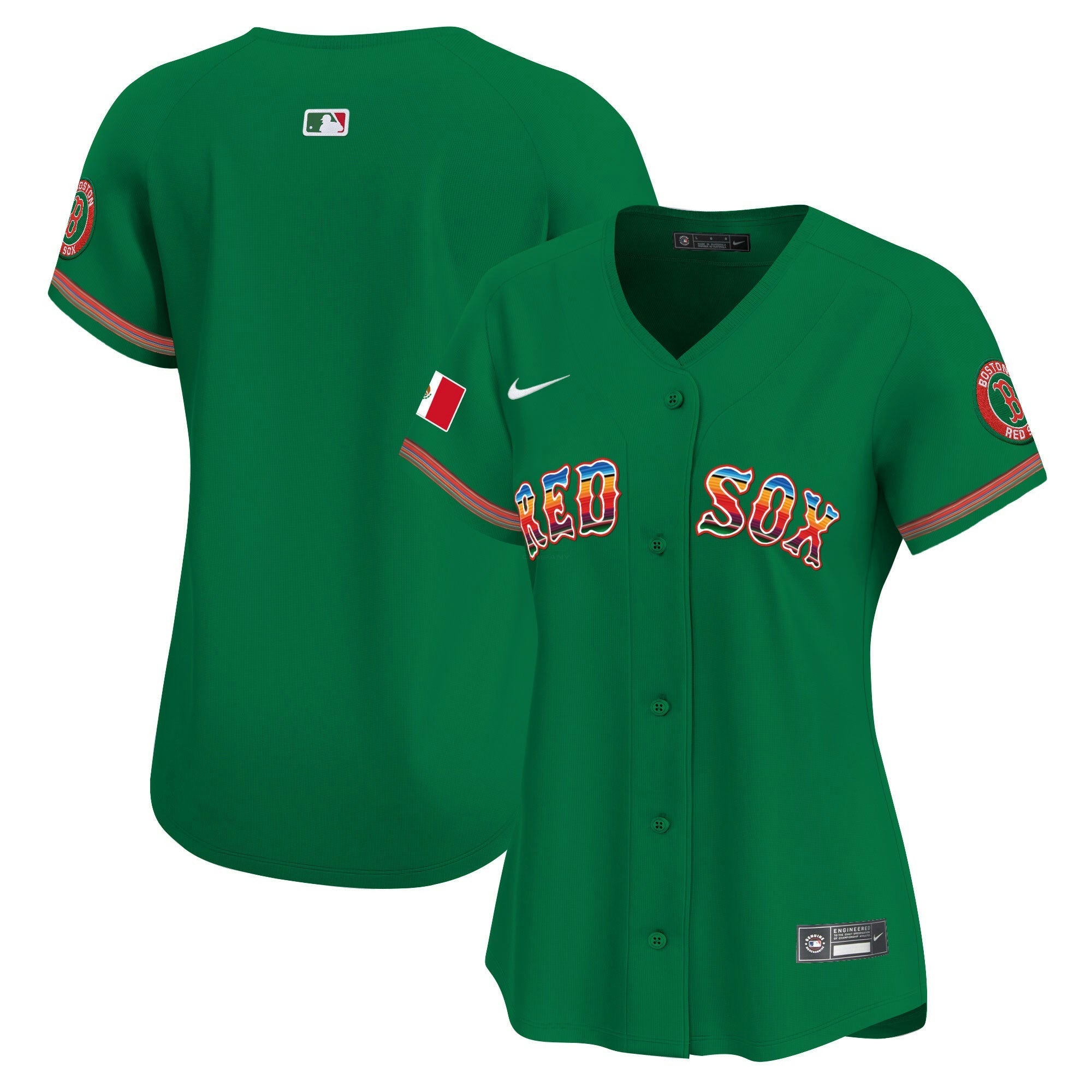Camisa MLB Women’s Boston Mexico Vapor Premier Limited Jersey