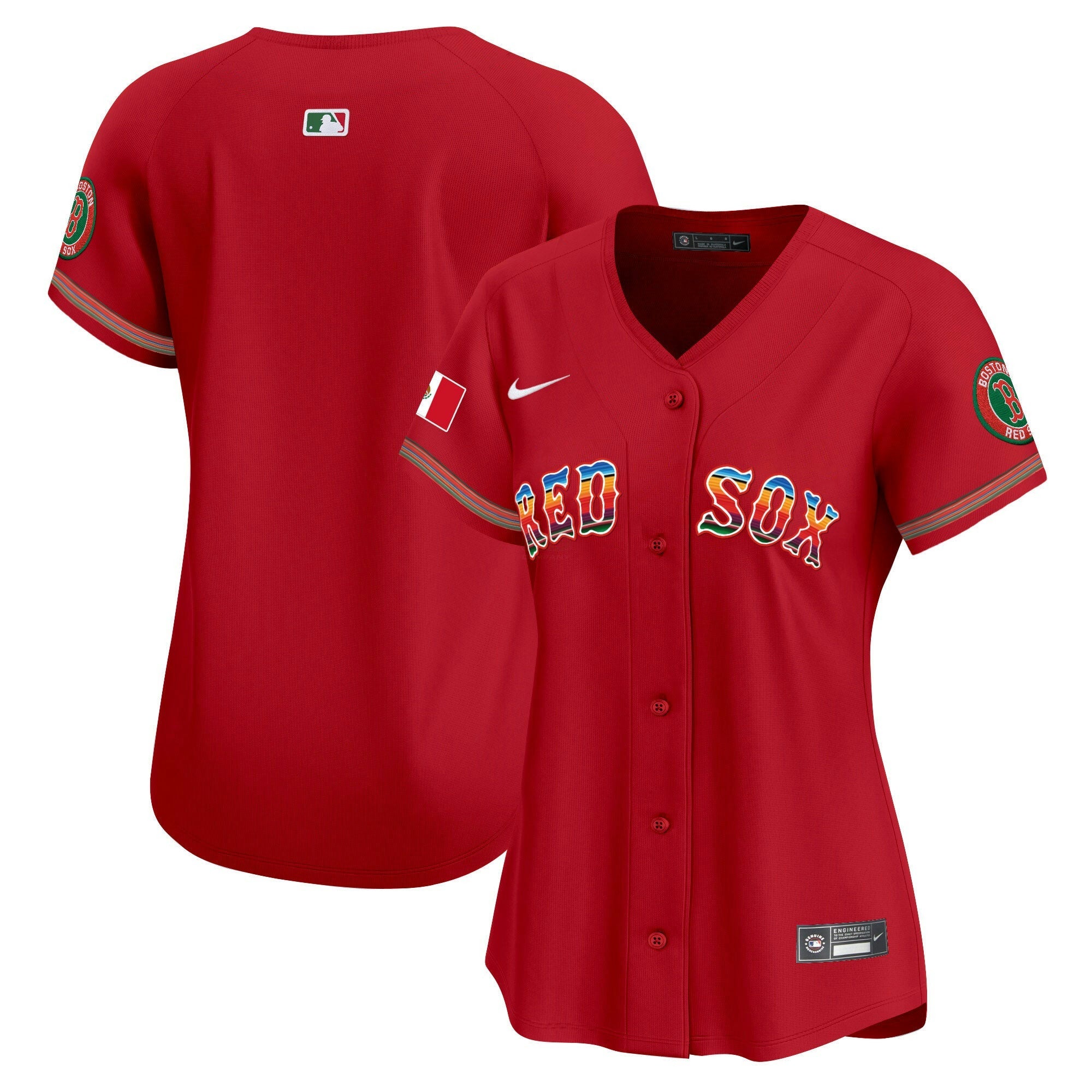 Camisa MLB Women’s Boston Mexico Vapor Premier Limited Jersey