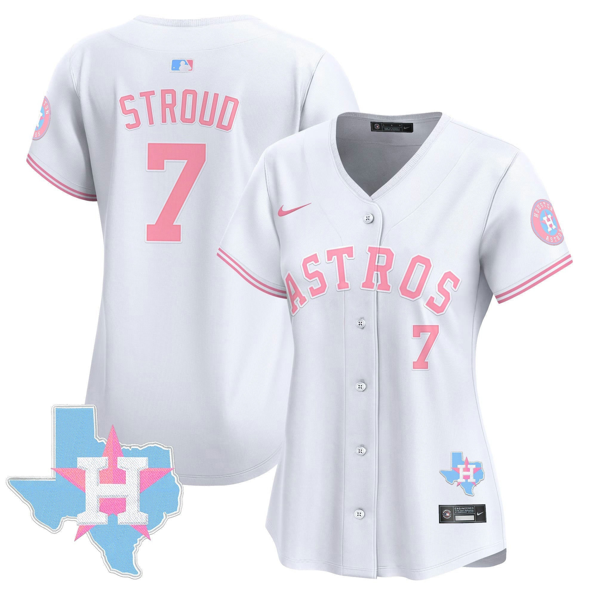 Camisa MLB Women’s Bubblegum Pink Vapor Premier Limited Jersey
