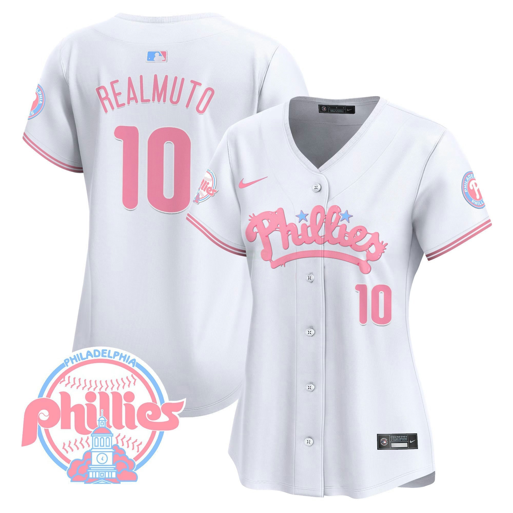 Camisa MLB Women’s Bubblegum Pink Vapor Premier Limited Jersey