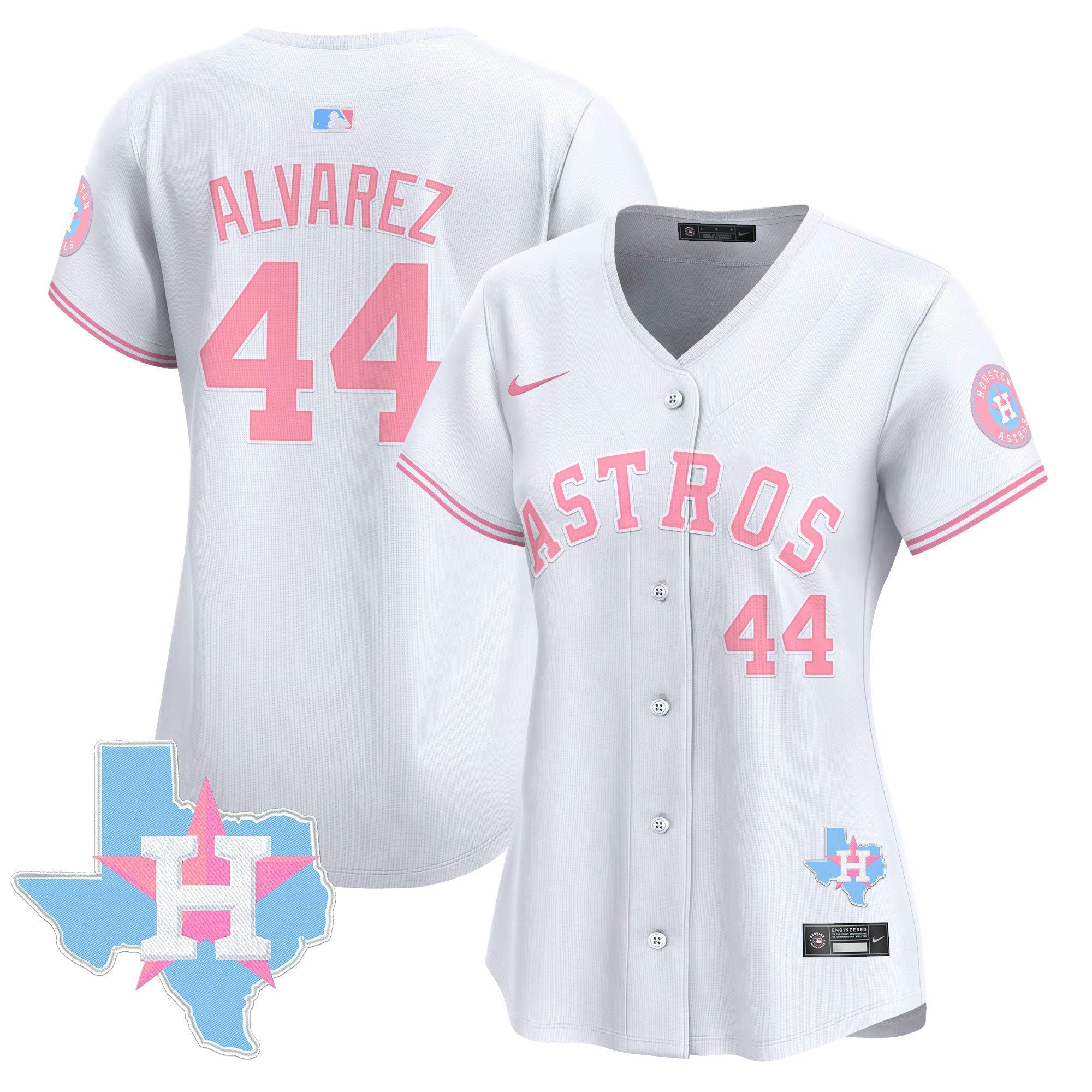 Camisa MLB Women’s Bubblegum Pink Vapor Premier Limited Jersey