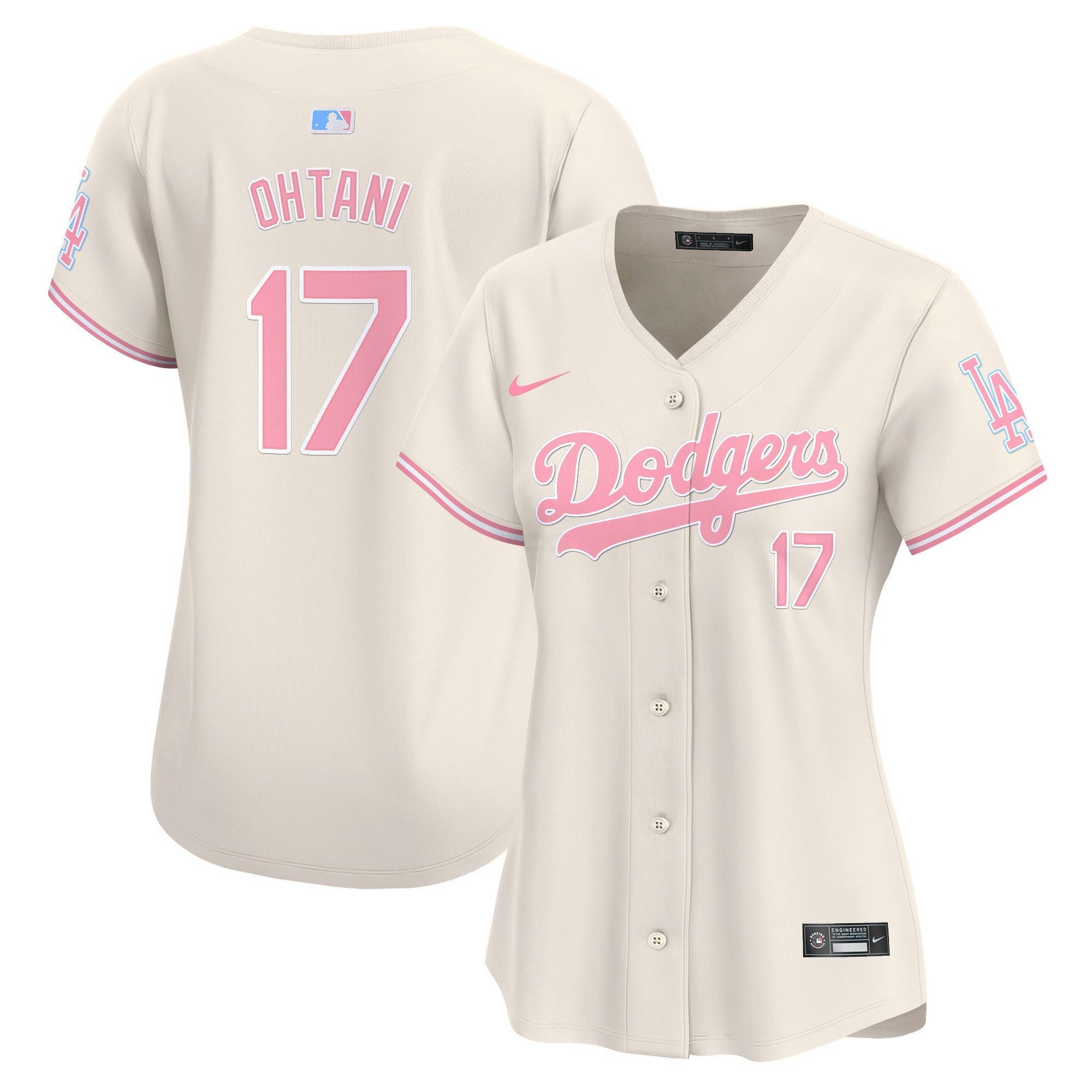 Camisa MLB Women’s Bubblegum Pink Vapor Premier Limited Jersey