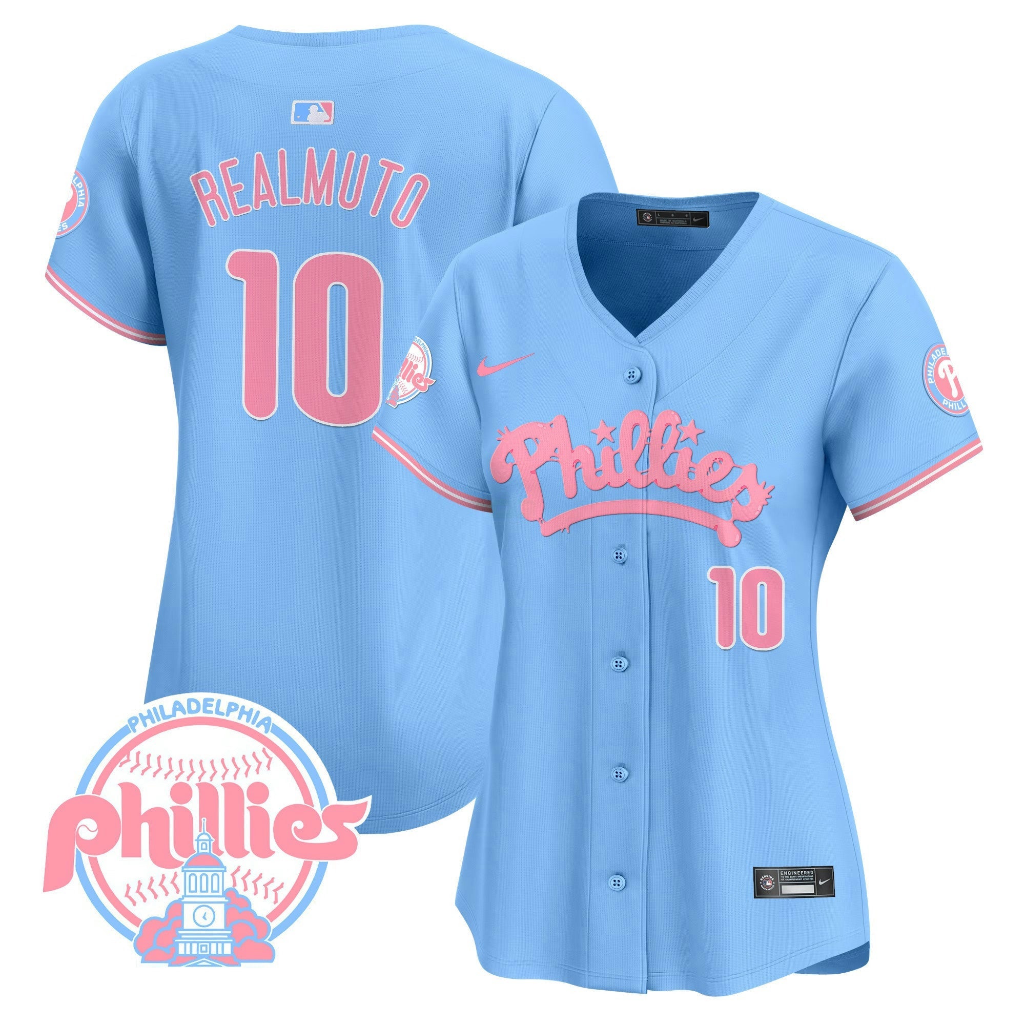 Camisa MLB Women’s Bubblegum Pink Vapor Premier Limited Jersey