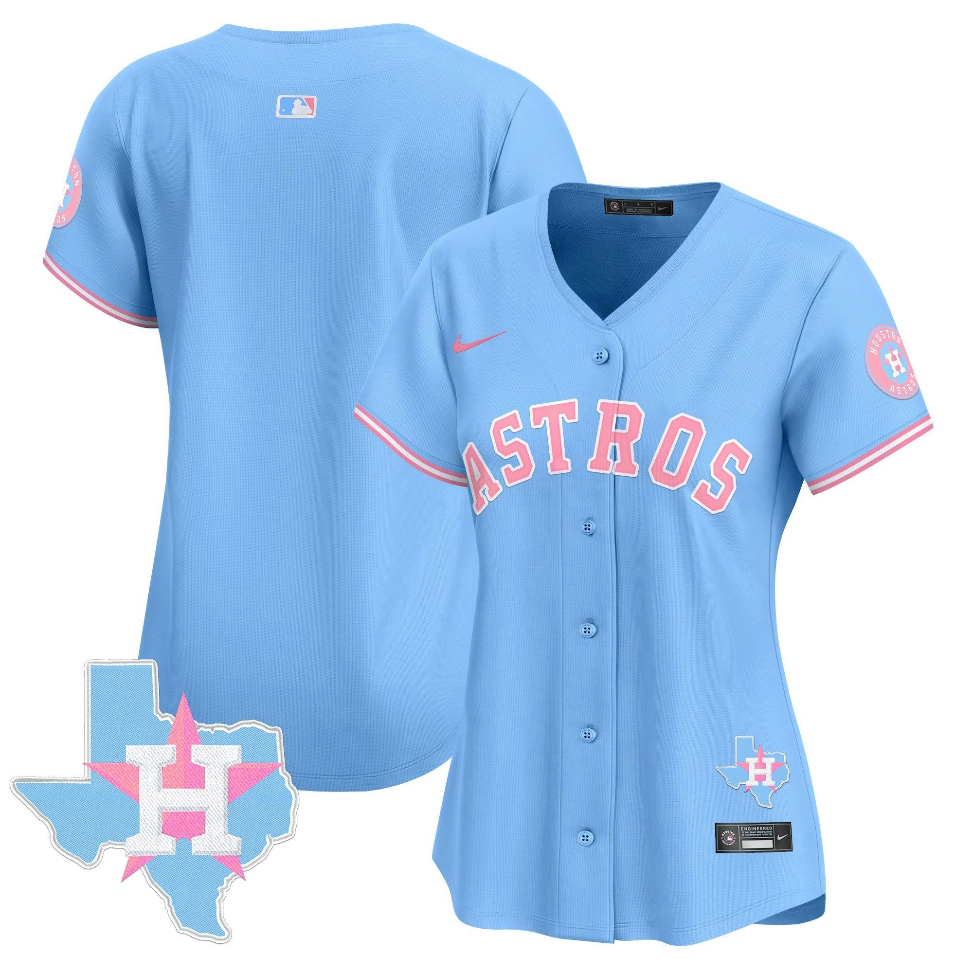 Camisa MLB Women’s Bubblegum Pink Vapor Premier Limited Jersey
