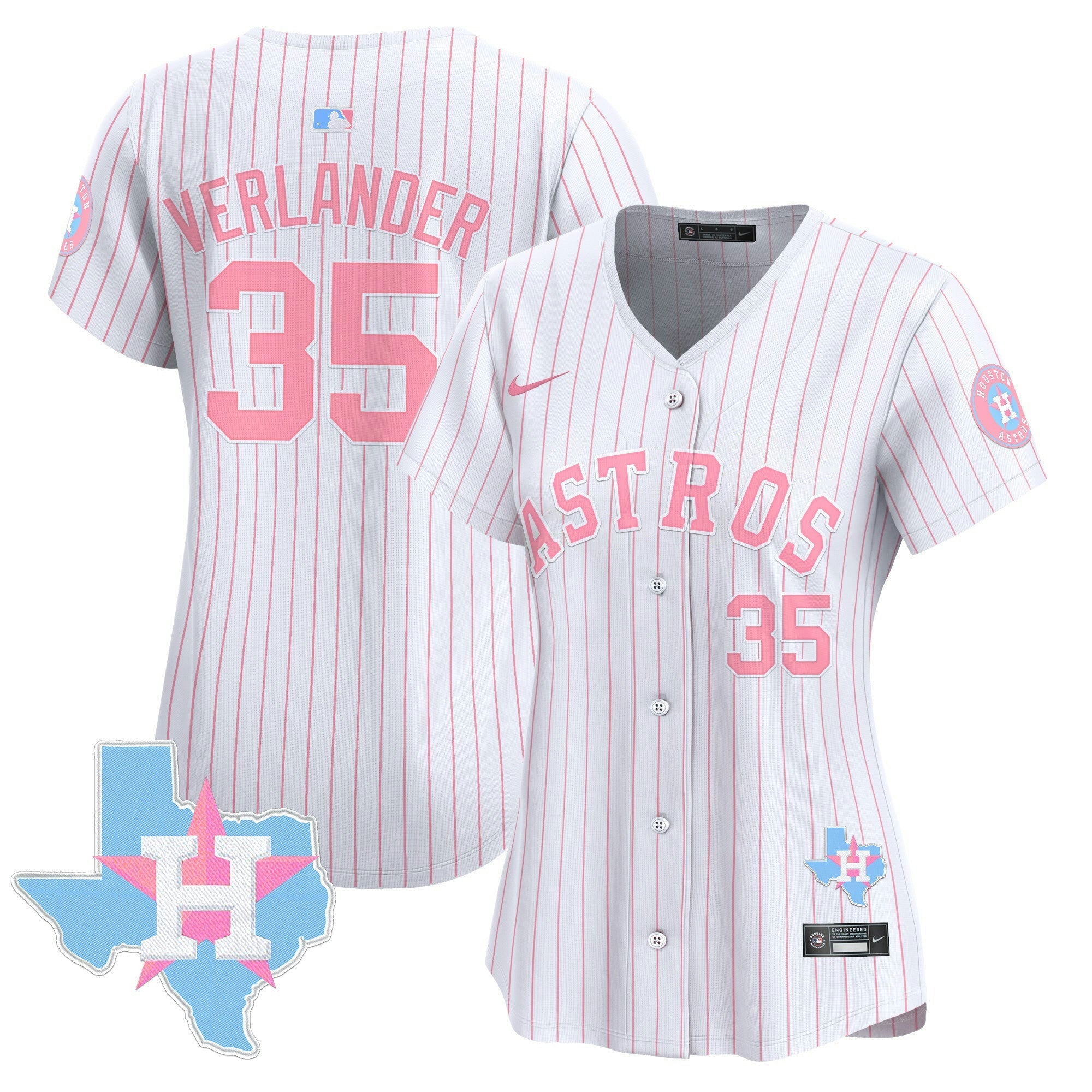 Camisa MLB Women’s Bubblegum Pink Vapor Premier Limited Jersey