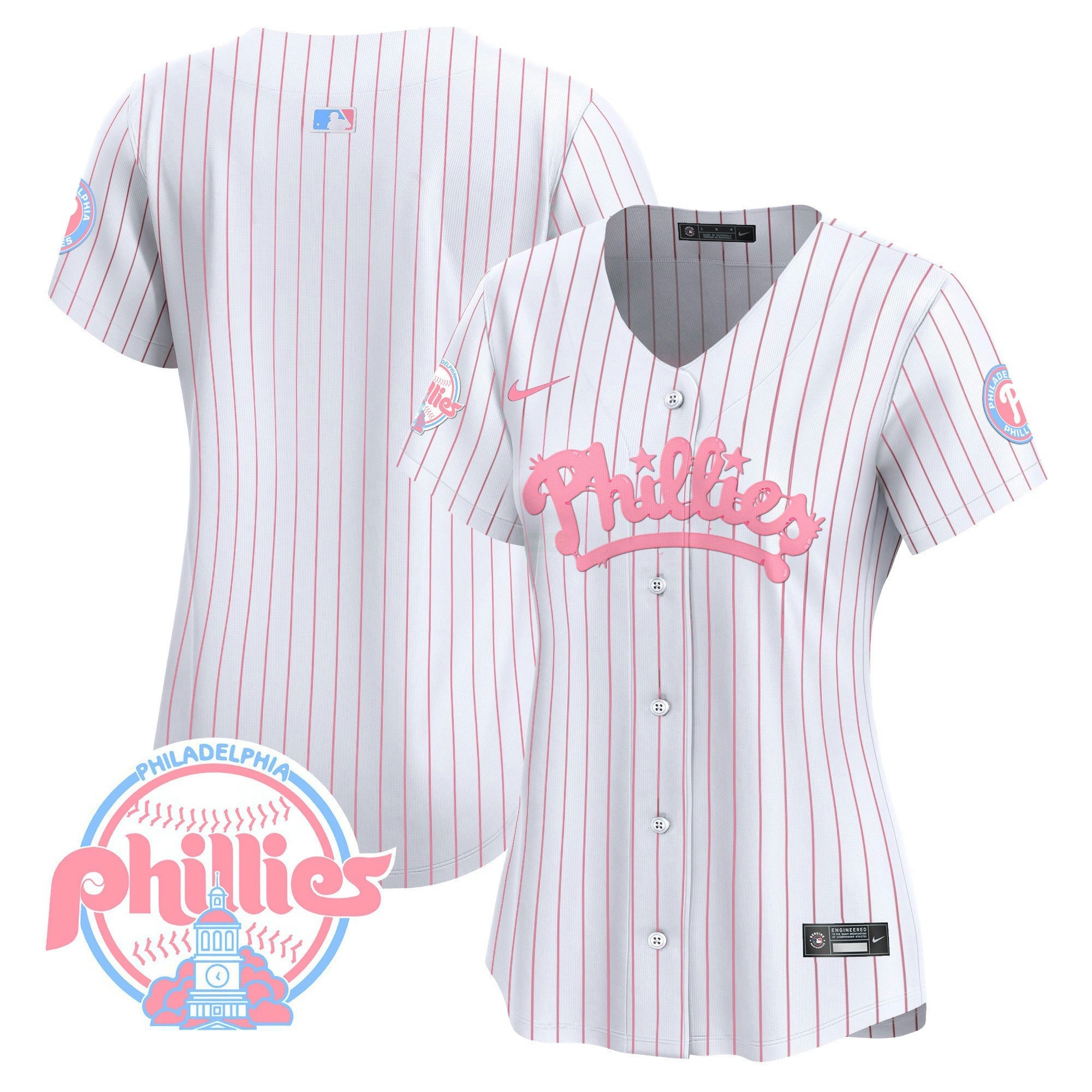 Camisa MLB Women’s Bubblegum Pink Vapor Premier Limited Jersey