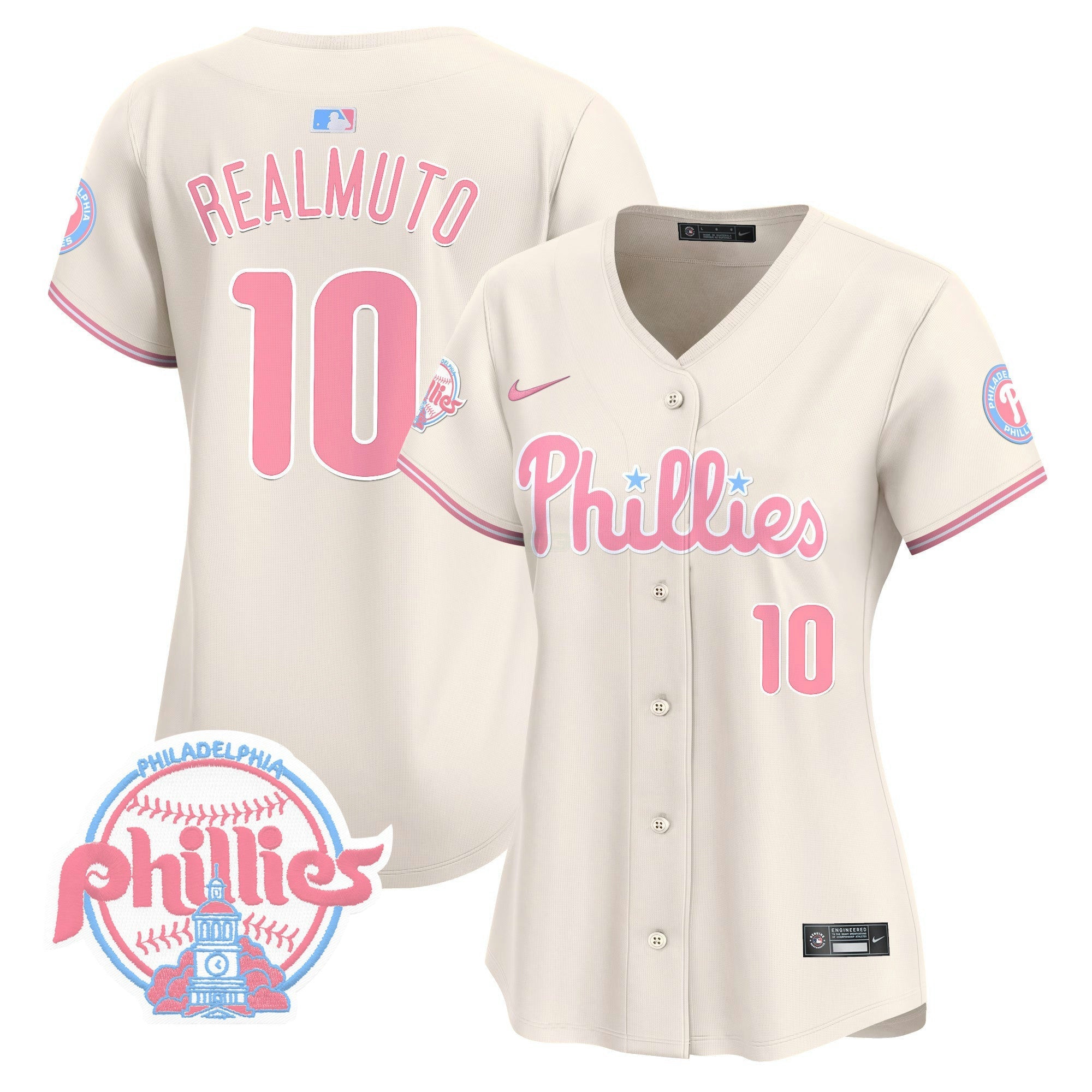 Camisa MLB Women’s Bubblegum Pink Vapor Premier Limited Jersey V2