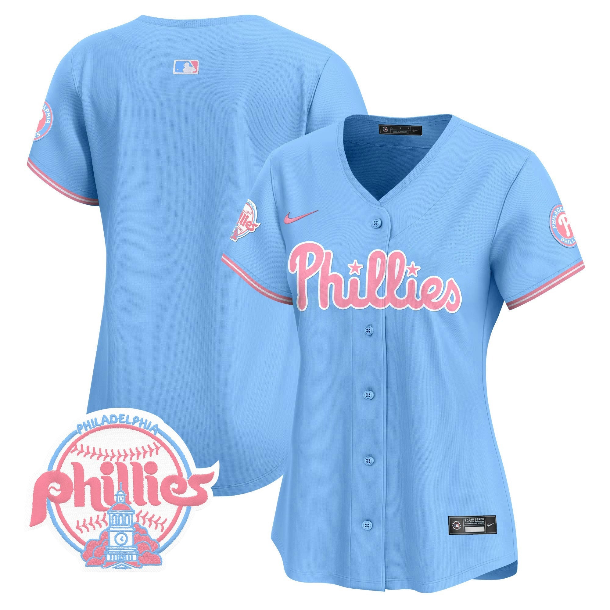 Camisa MLB Women’s Bubblegum Pink Vapor Premier Limited Jersey V2