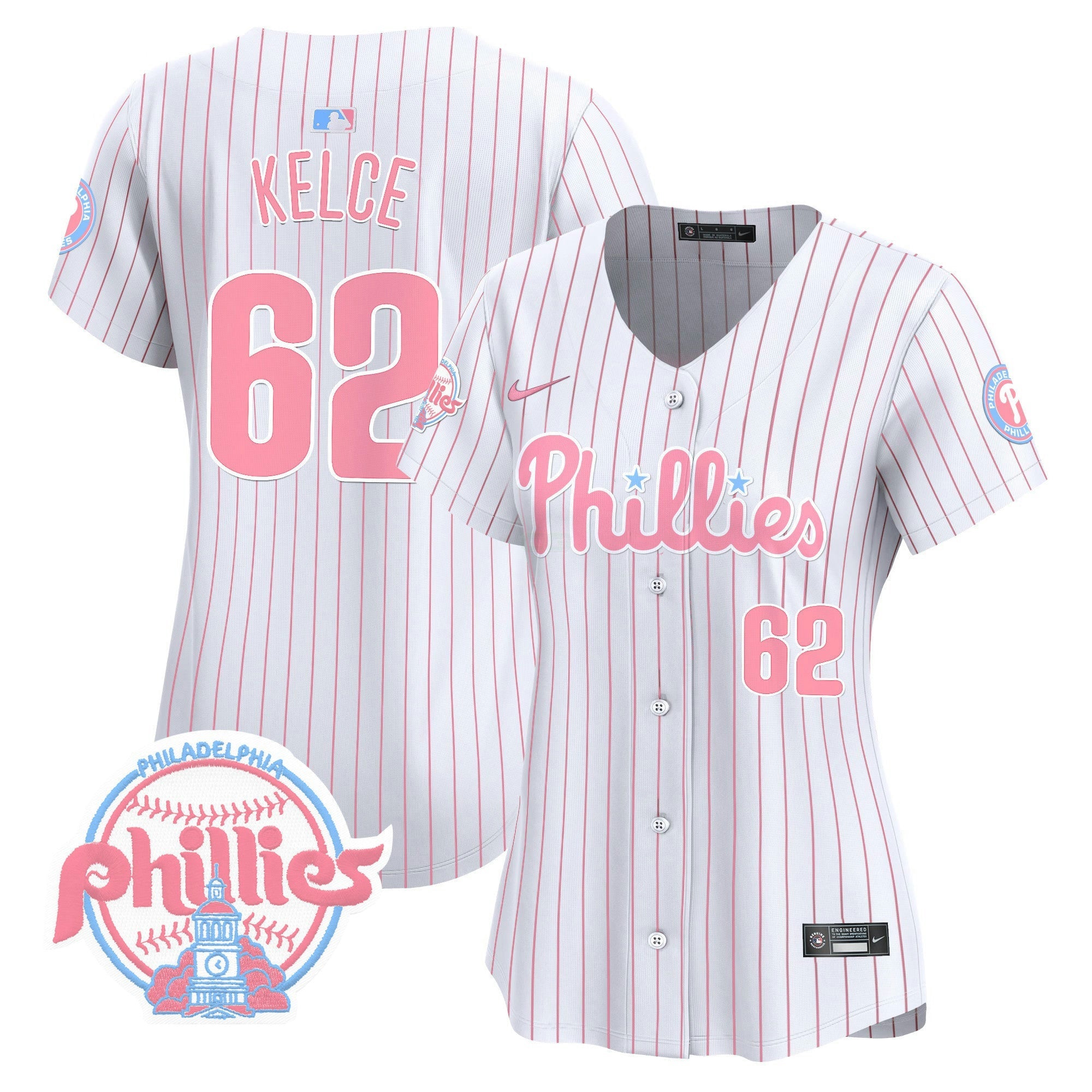 Camisa MLB Women’s Bubblegum Pink Vapor Premier Limited Jersey V2