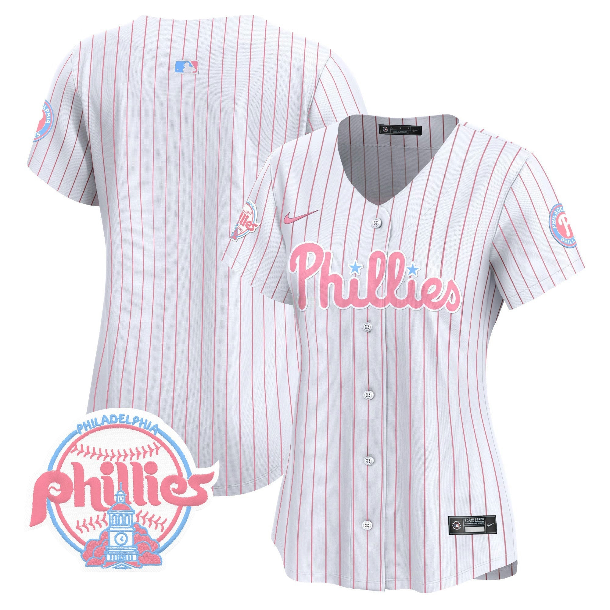 Camisa MLB Women’s Bubblegum Pink Vapor Premier Limited Jersey V2