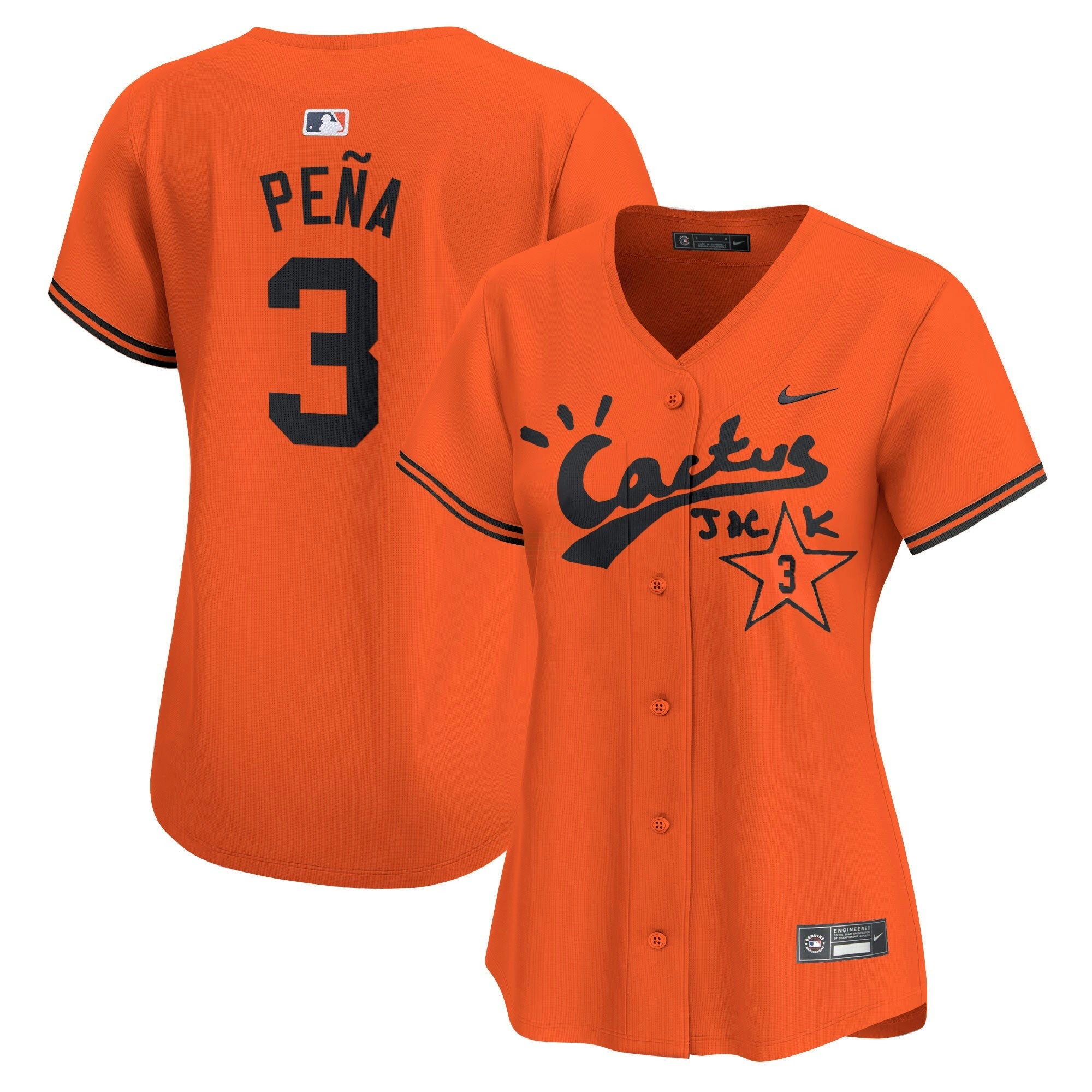 Camisa MLB Women’s Cactus Jack Vapor Premier Limited Jersey V2 – Stitched