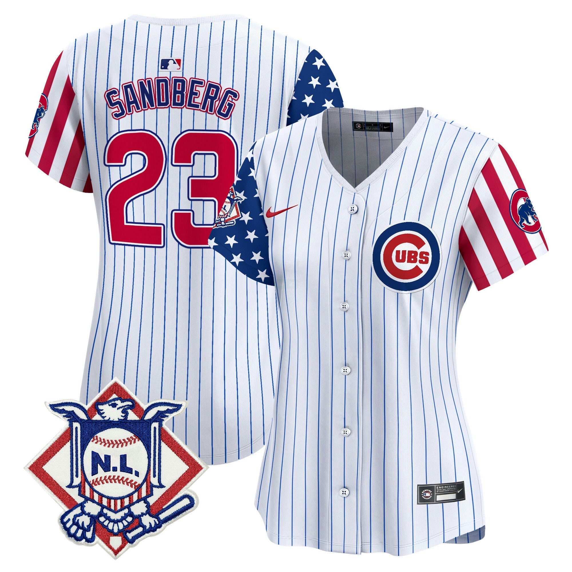 Camisa MLB Women’s Chicago 2024 Fourth of July Vapor Premier Limited Jersey V2