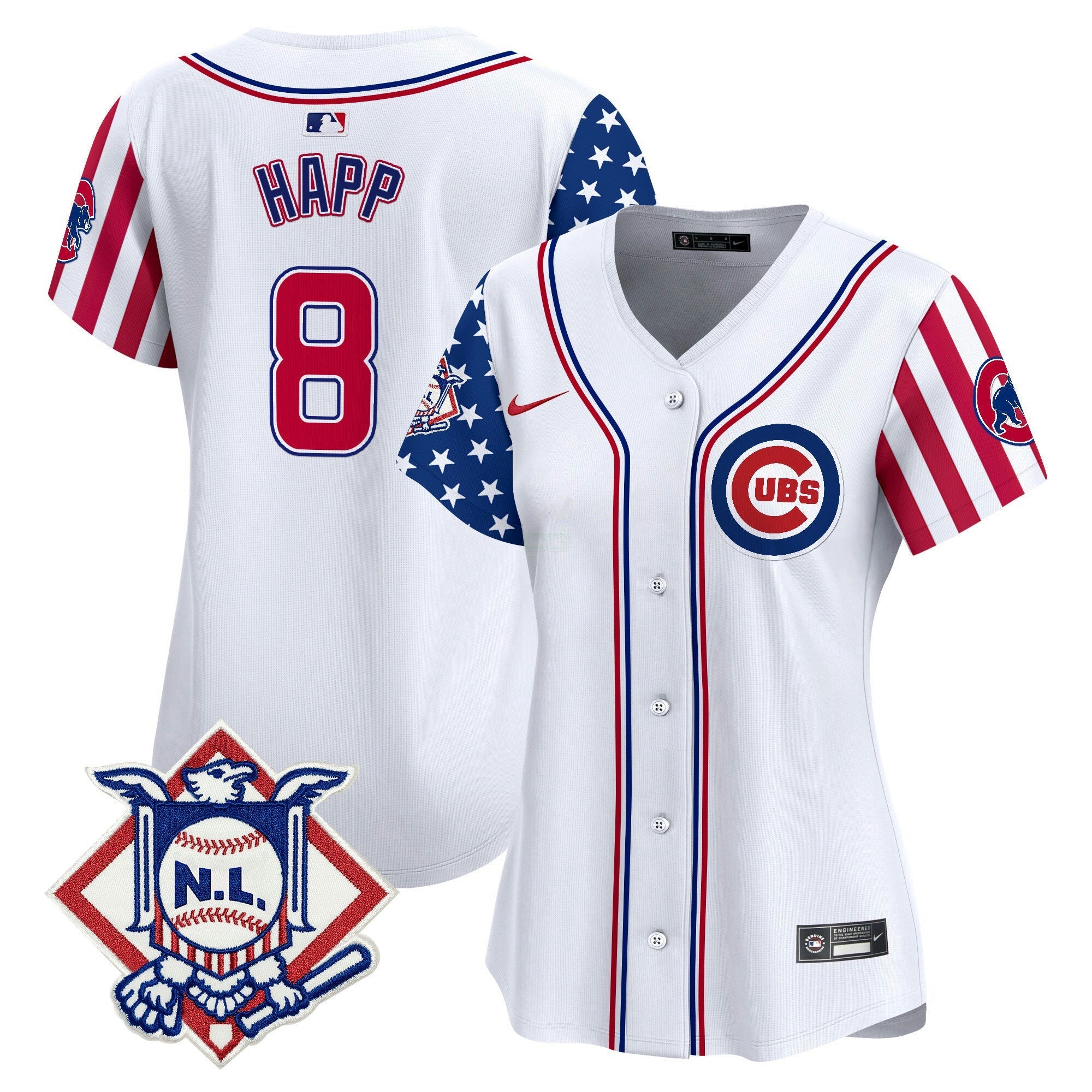 Camisa MLB Women’s Chicago 2024 Fourth of July Vapor Premier Limited Jersey V2