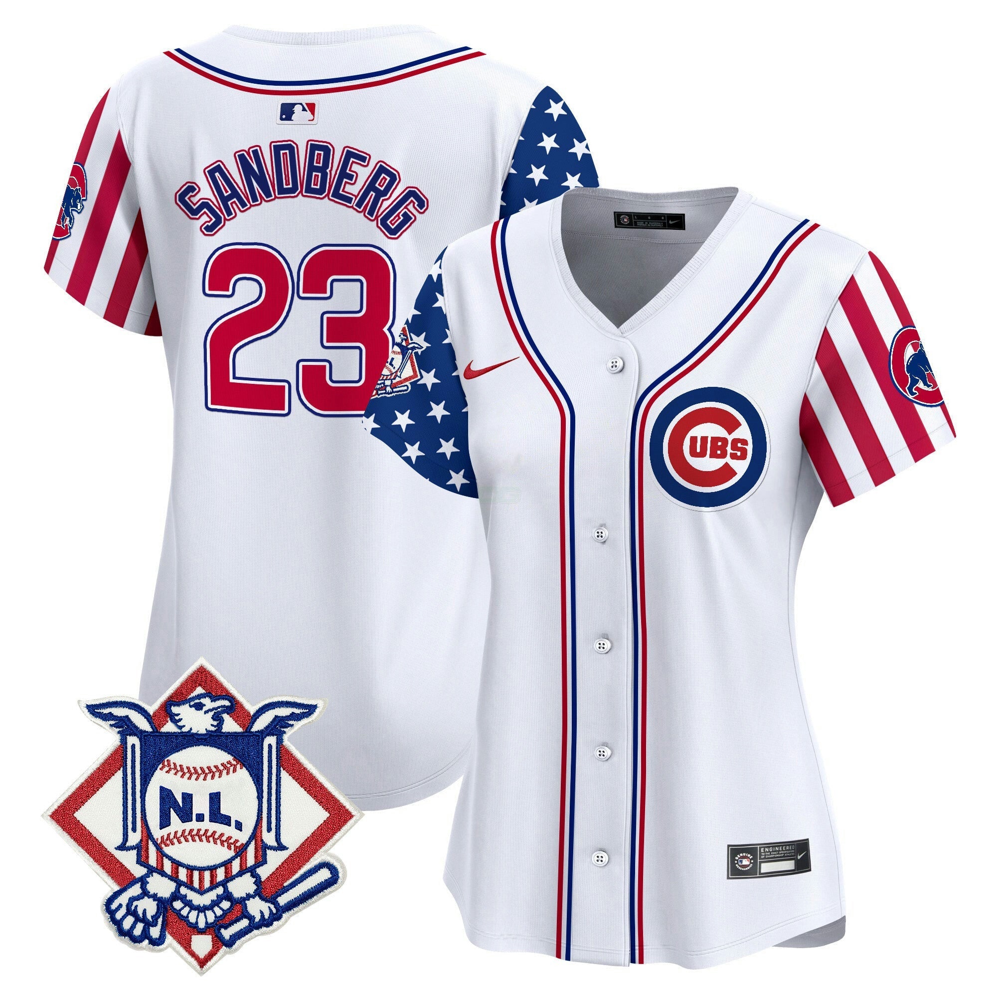 Camisa MLB Women’s Chicago 2024 Fourth of July Vapor Premier Limited Jersey V2