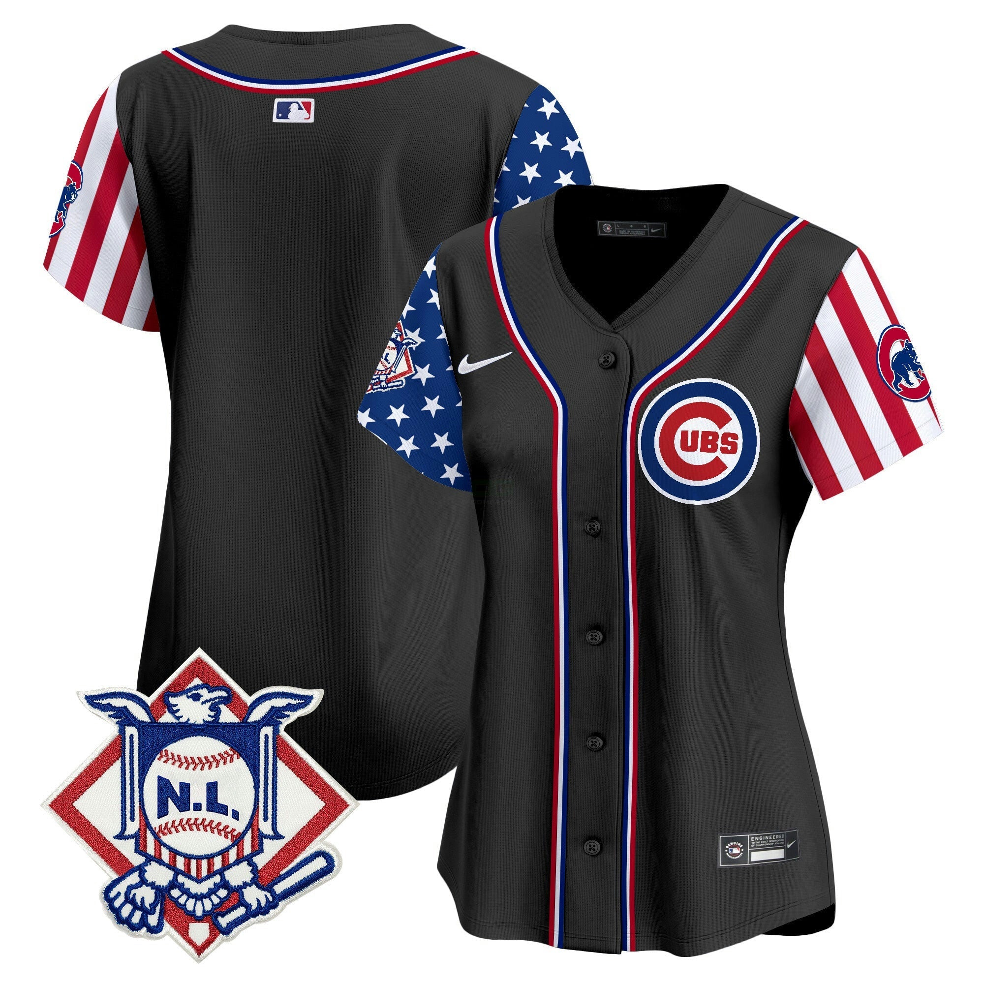 Camisa MLB Women’s Chicago 2024 Fourth of July Vapor Premier Limited Jersey V2