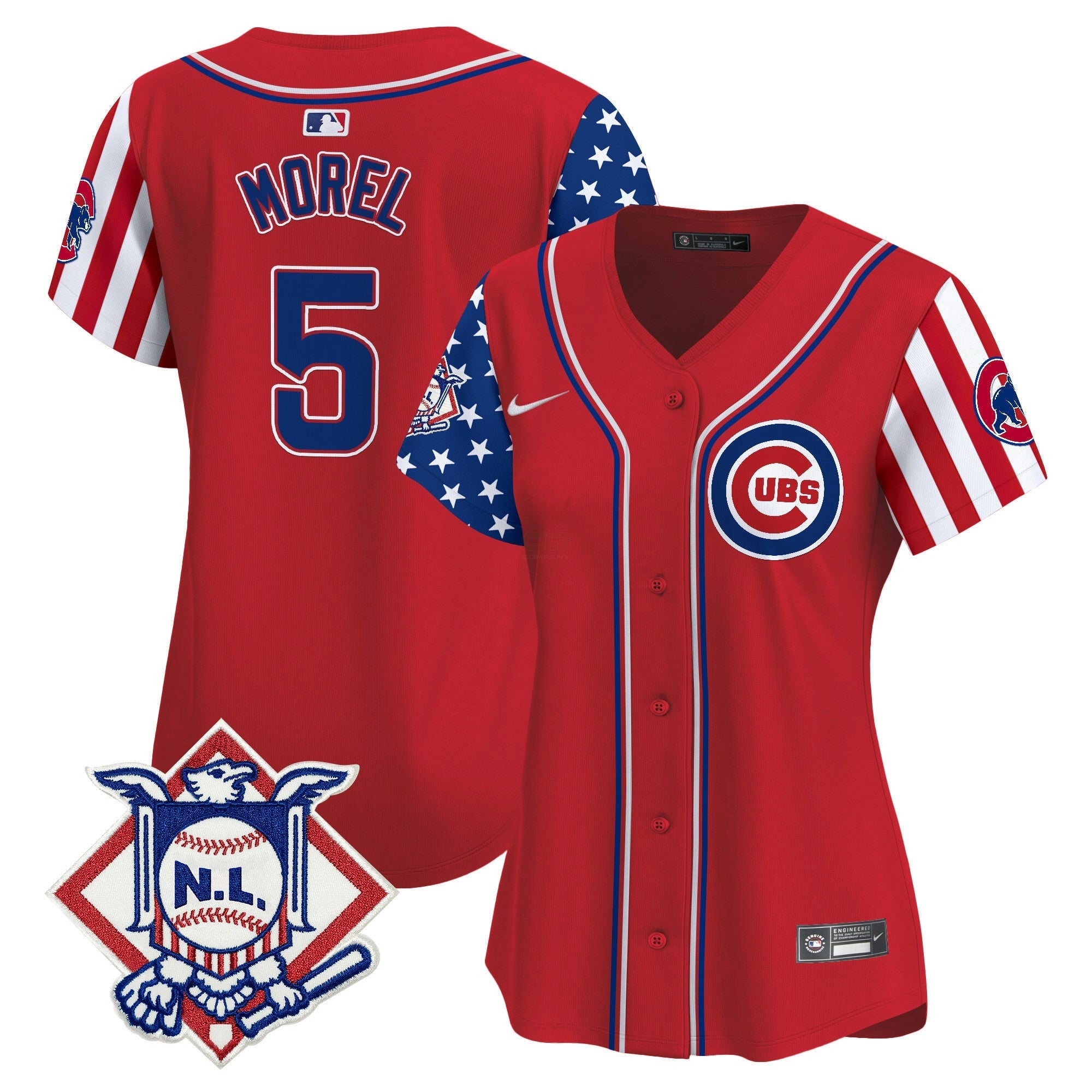 Camisa MLB Women’s Chicago 2024 Fourth of July Vapor Premier Limited Jersey V2
